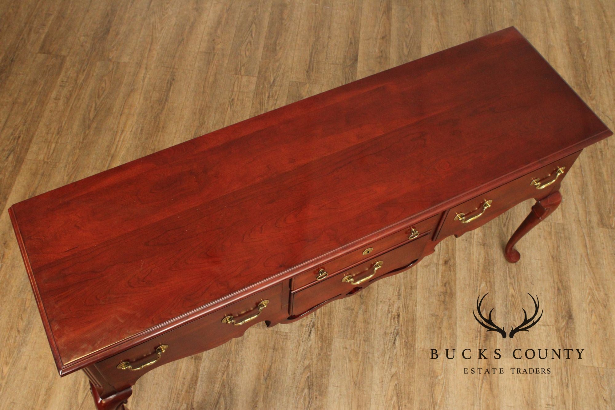 Pennsylvania House Queen Anne Style Cherry Sideboard