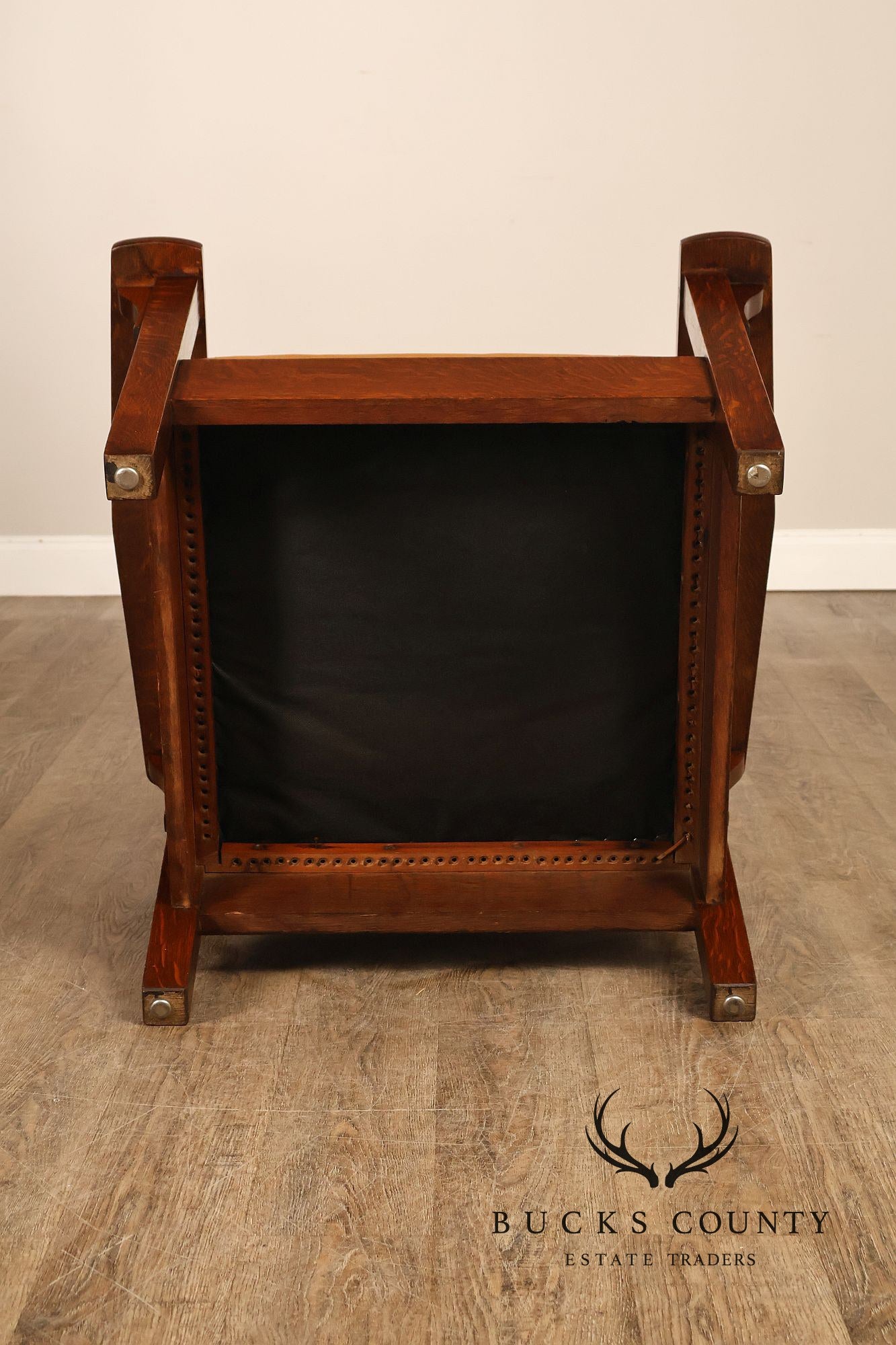 Gustav Stickley Antique Mission Oak Morris Chair Model 346