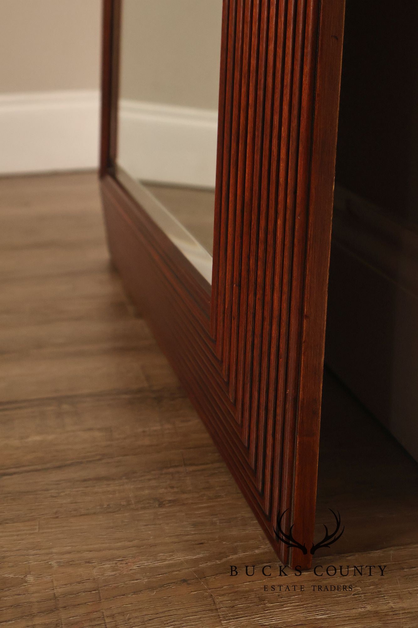 Ethan Allen 'British Classics' Reeded Frame Wall Mirror