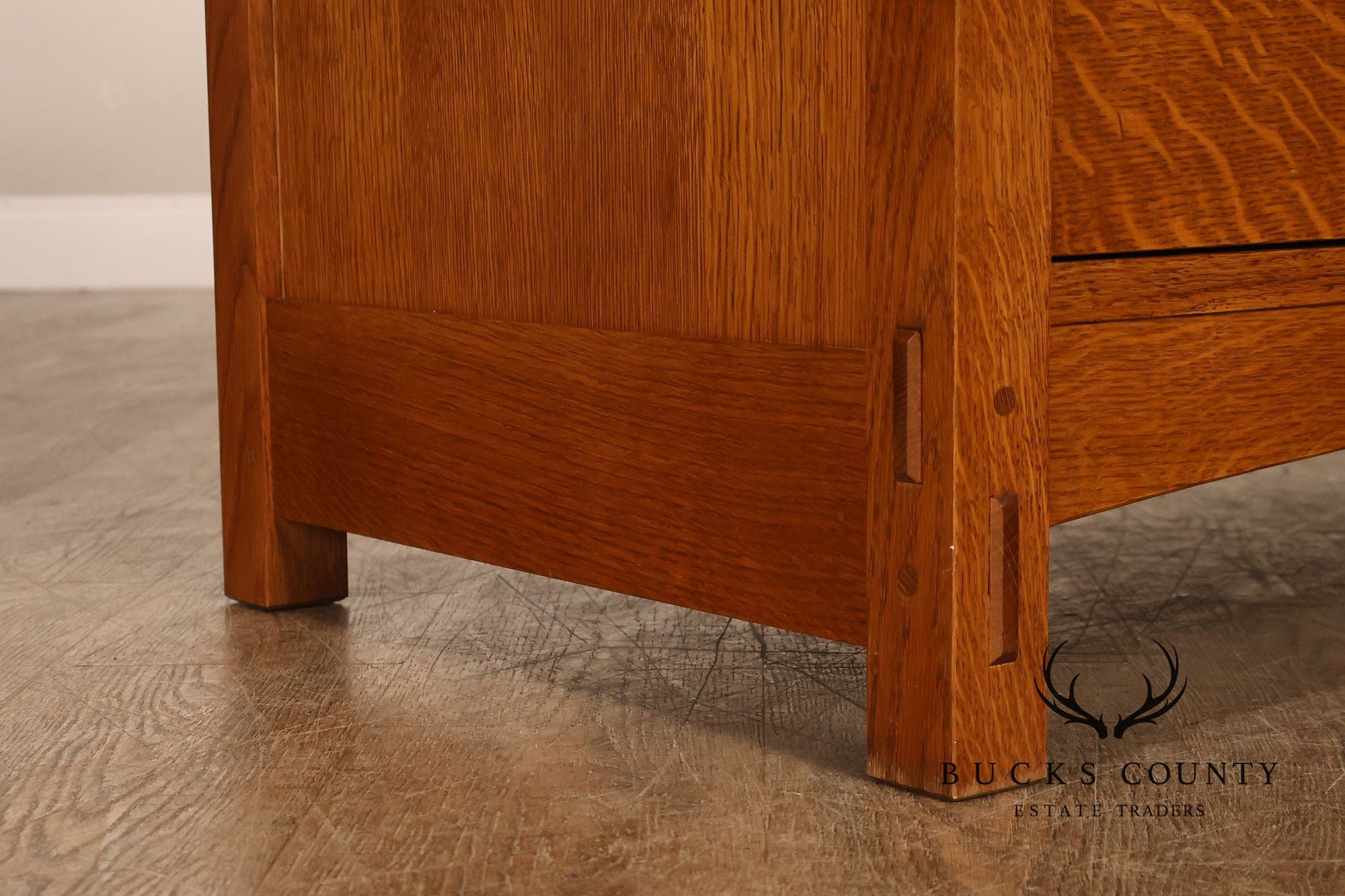 Stickley Mission Collection Oak High Chest Of Drawers