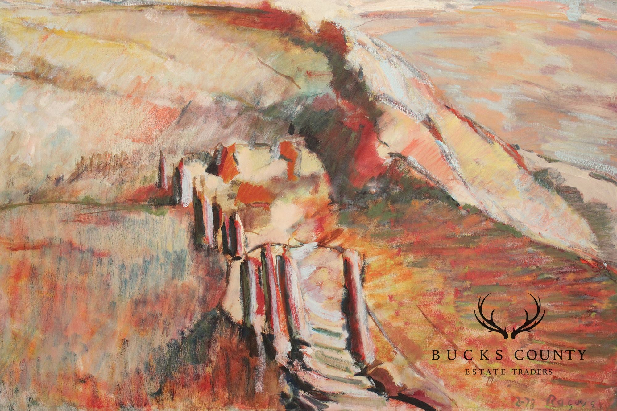 Michael Rogovsky Oil Painting, The Dunes