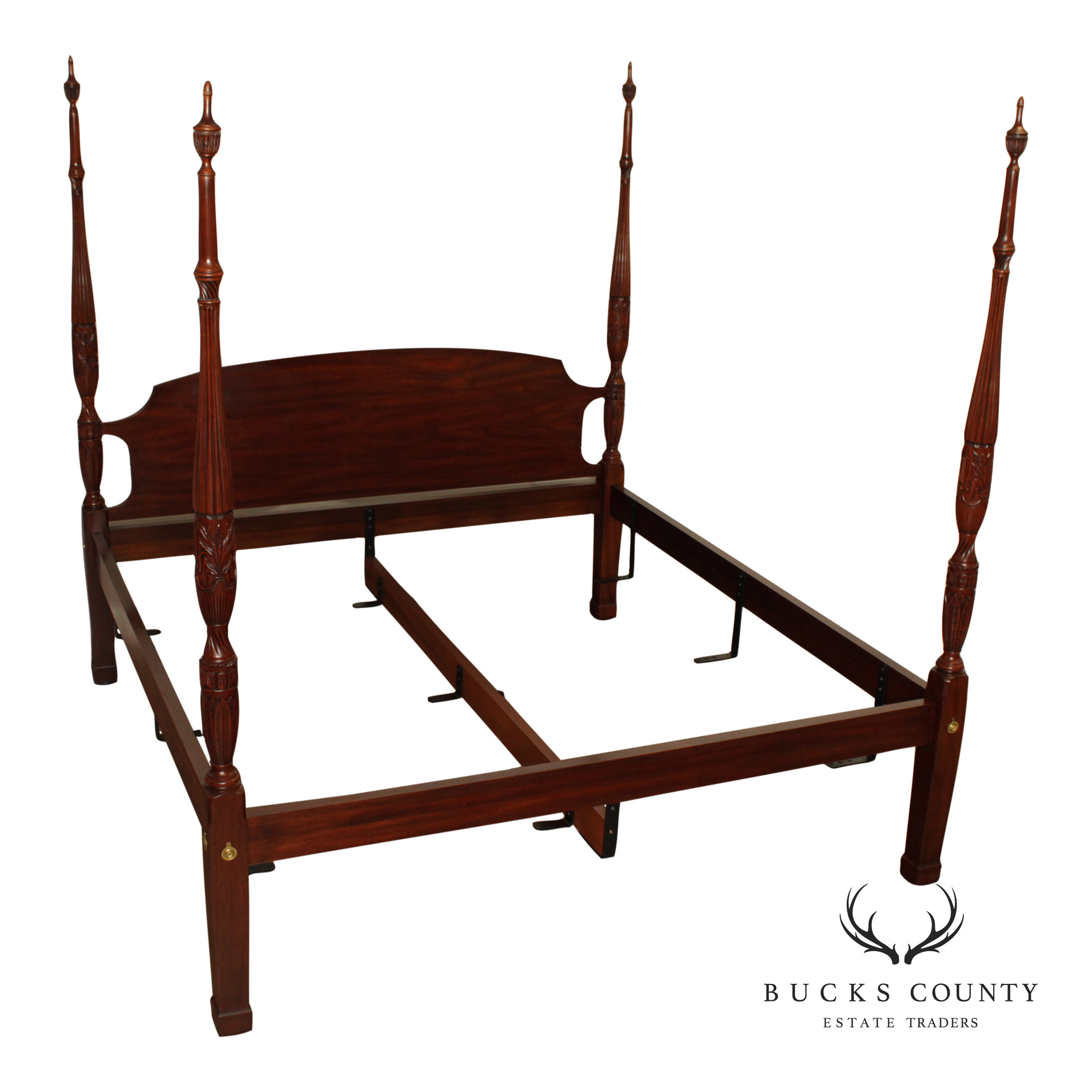 Henkel Harris Mahogany King Size Poster Bed