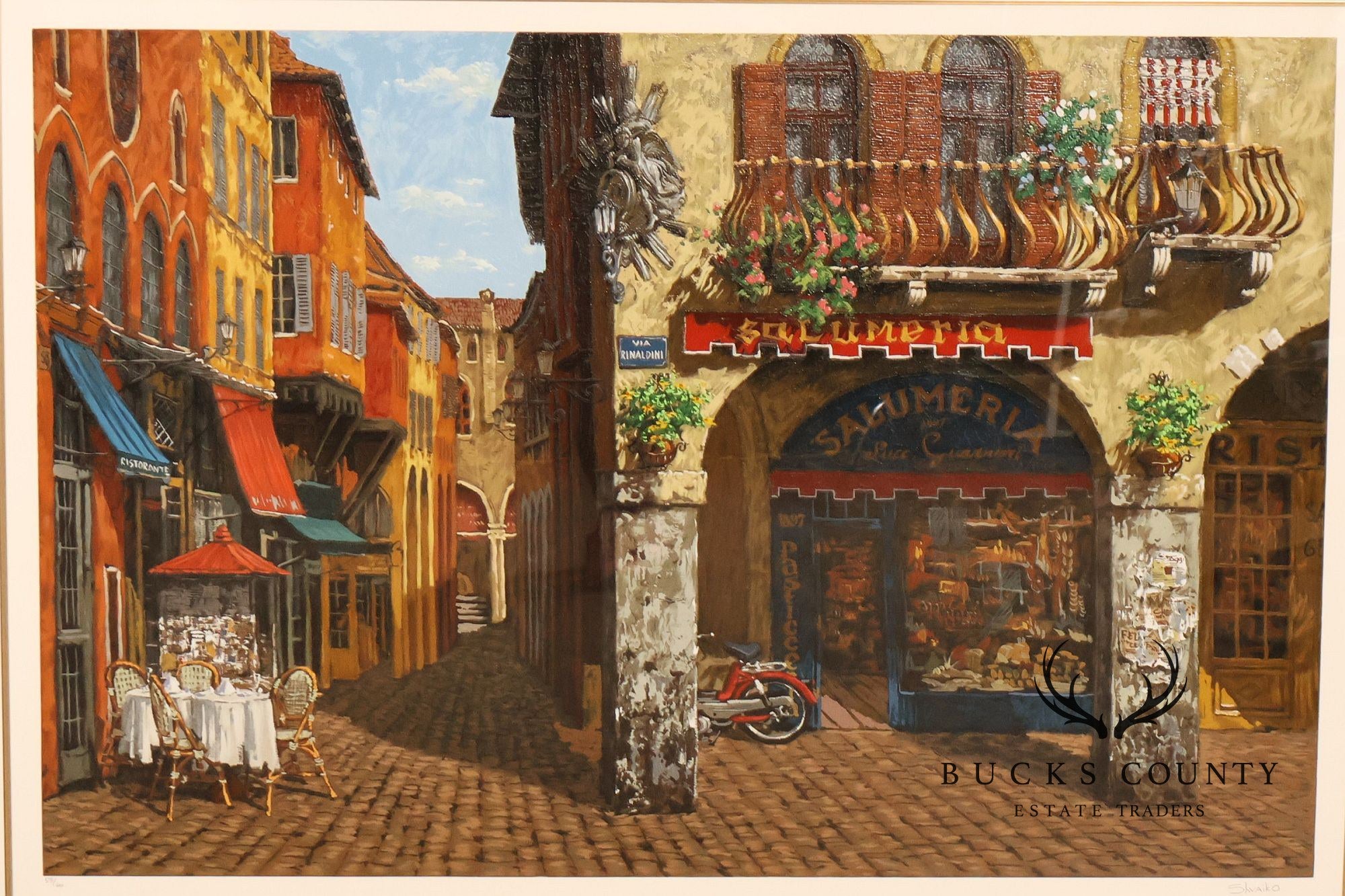 Viktor Shvaiko Limited Edition Print, 'Colors of Italy'