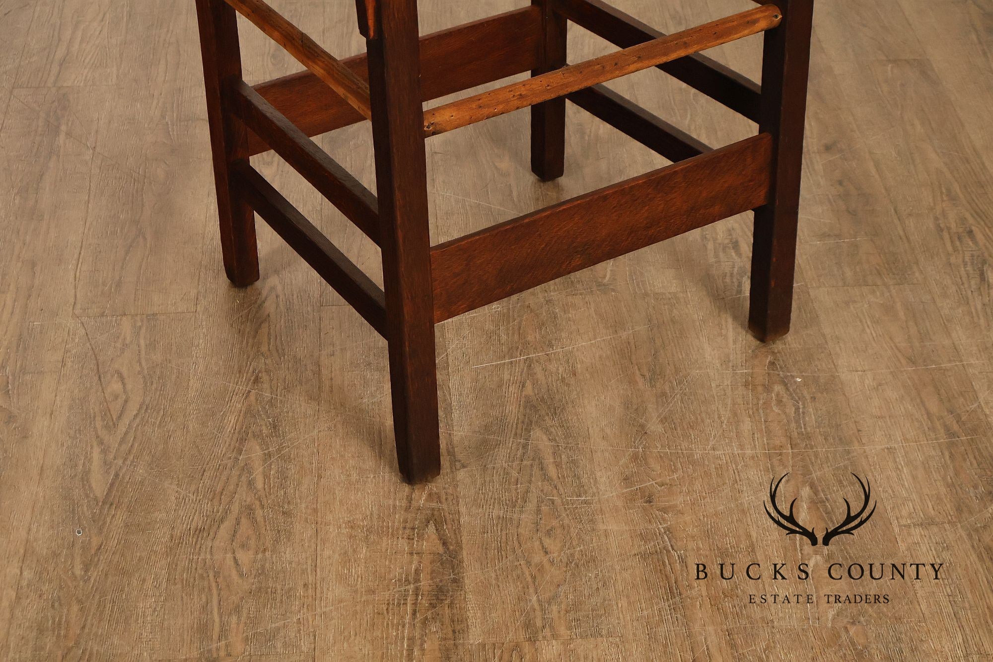 Gustav Stickley Antique Mission Oak Armchair