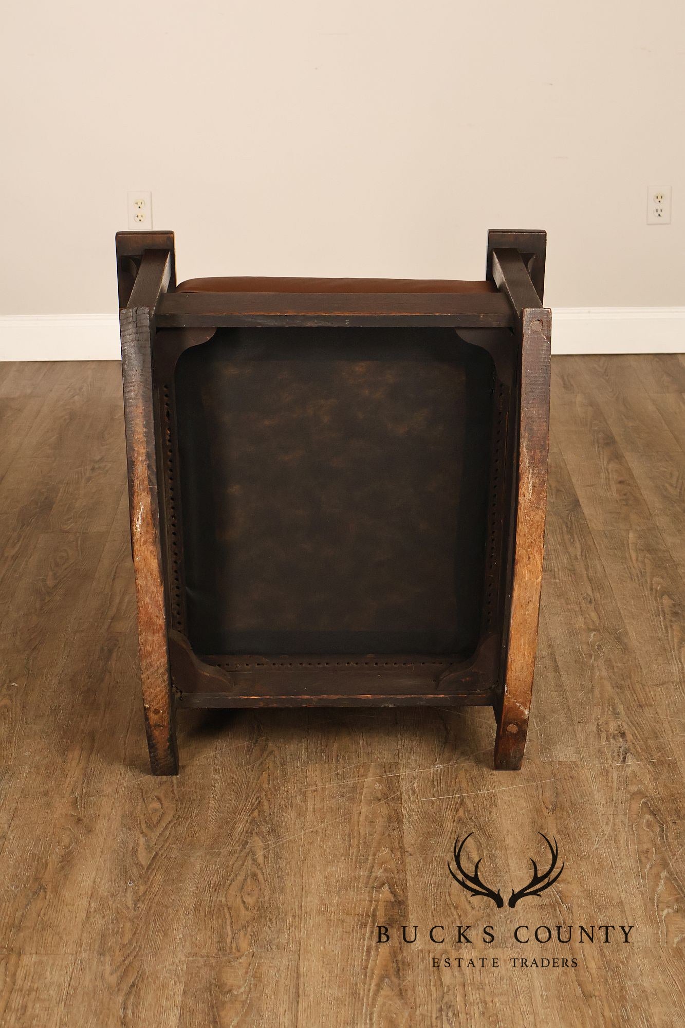 Gustav Stickley Antique Mission Oak Slatted Rocker Model No. 323