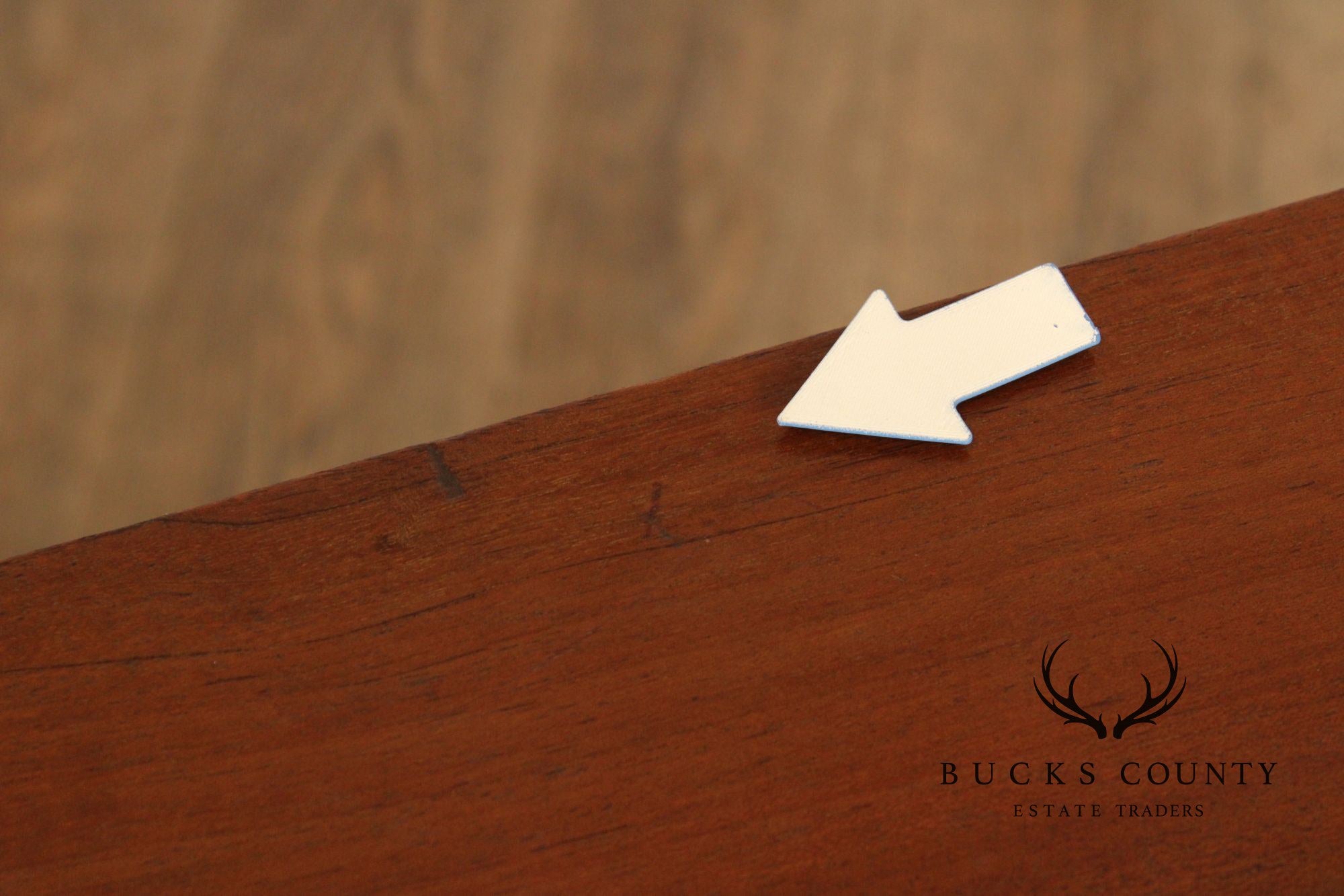 Antique Philadelphia Chippendale Style Mahogany Lowboy