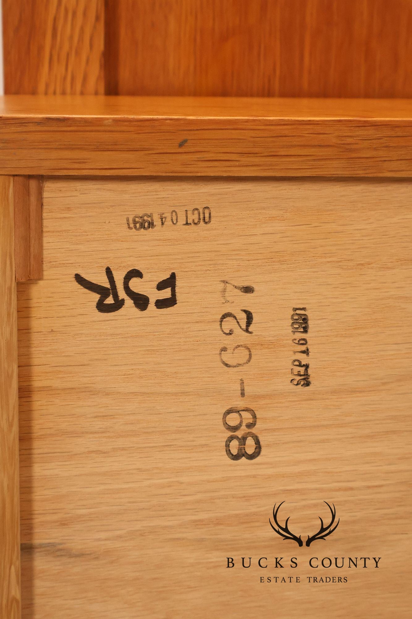 Stickley Mission Collection Oak Tall Chest