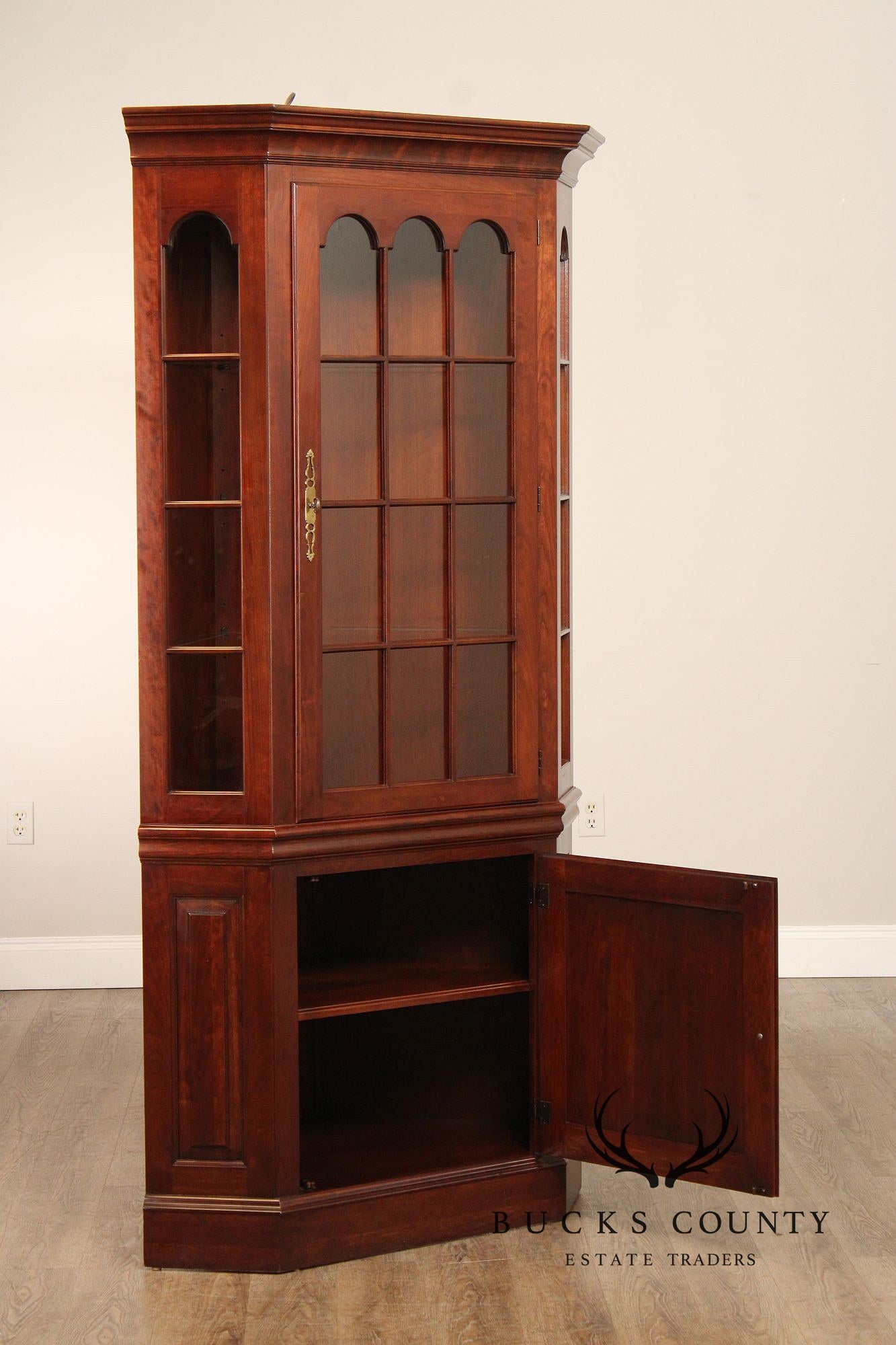 Pennsylvania House Cherry Corner Cabinet