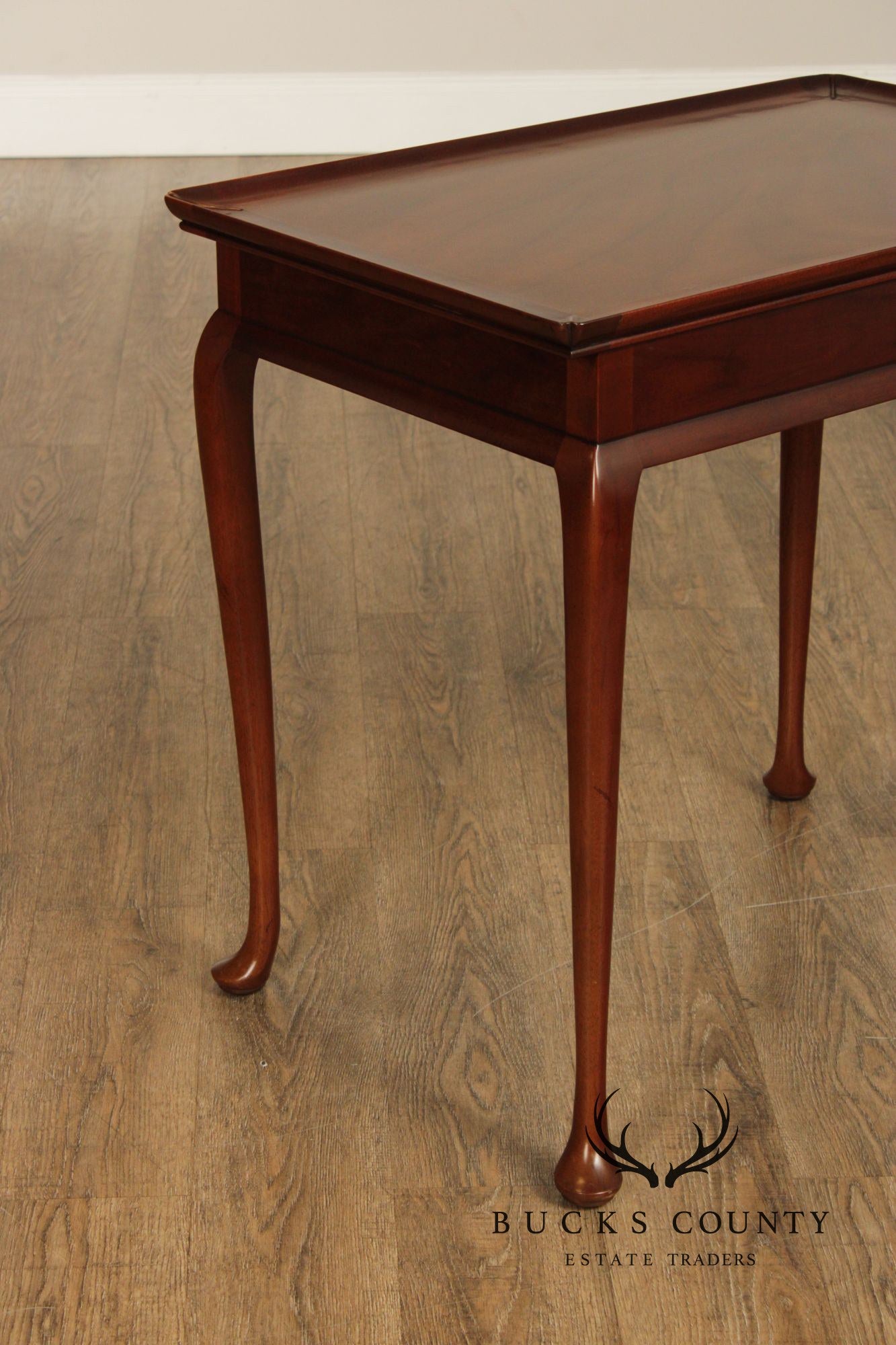 Kindel Winterthur Reproduction Mahogany Side Table