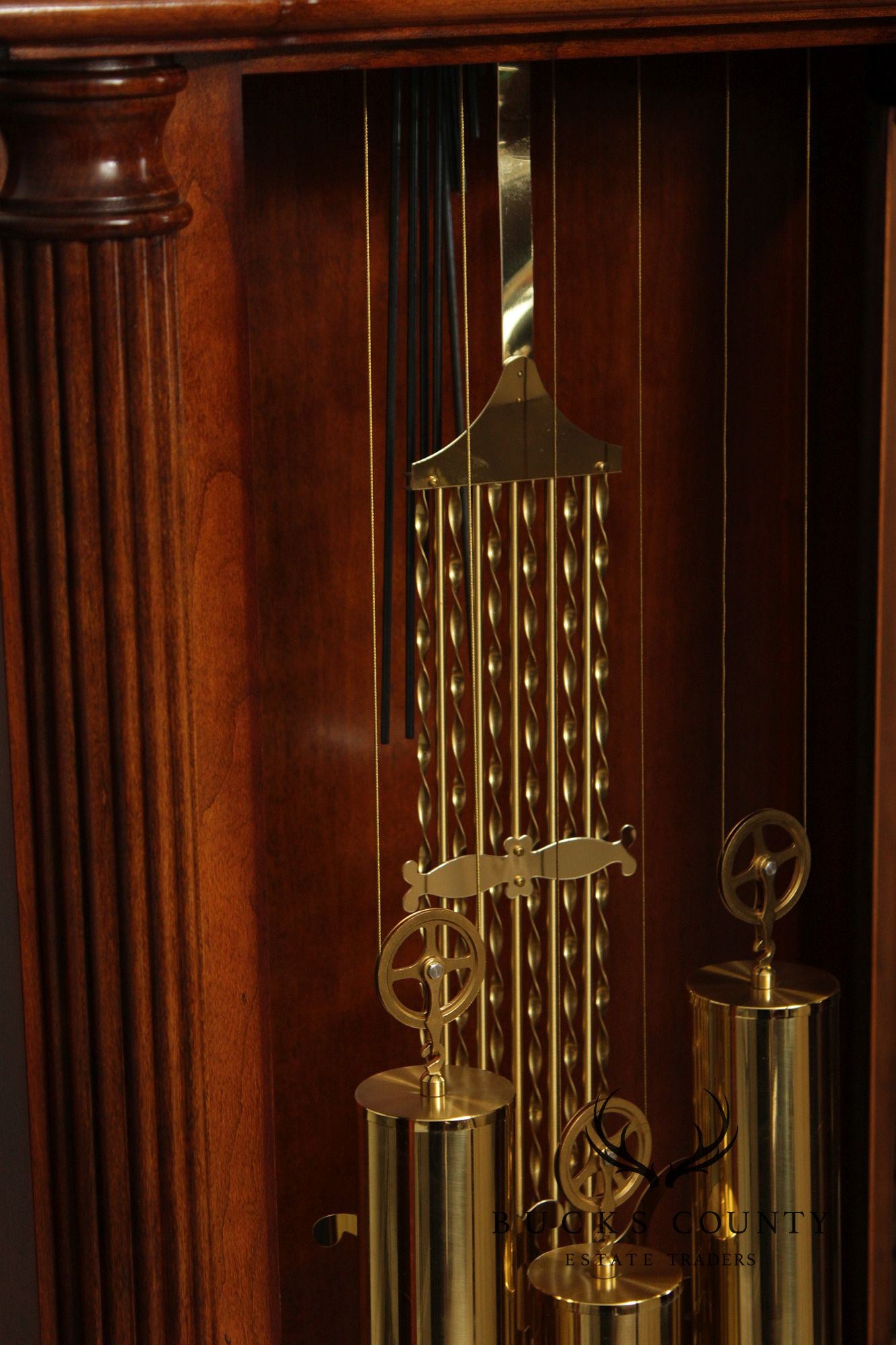Sligh Georgian Style Mahogany 'Wilton' Grandfather Clock