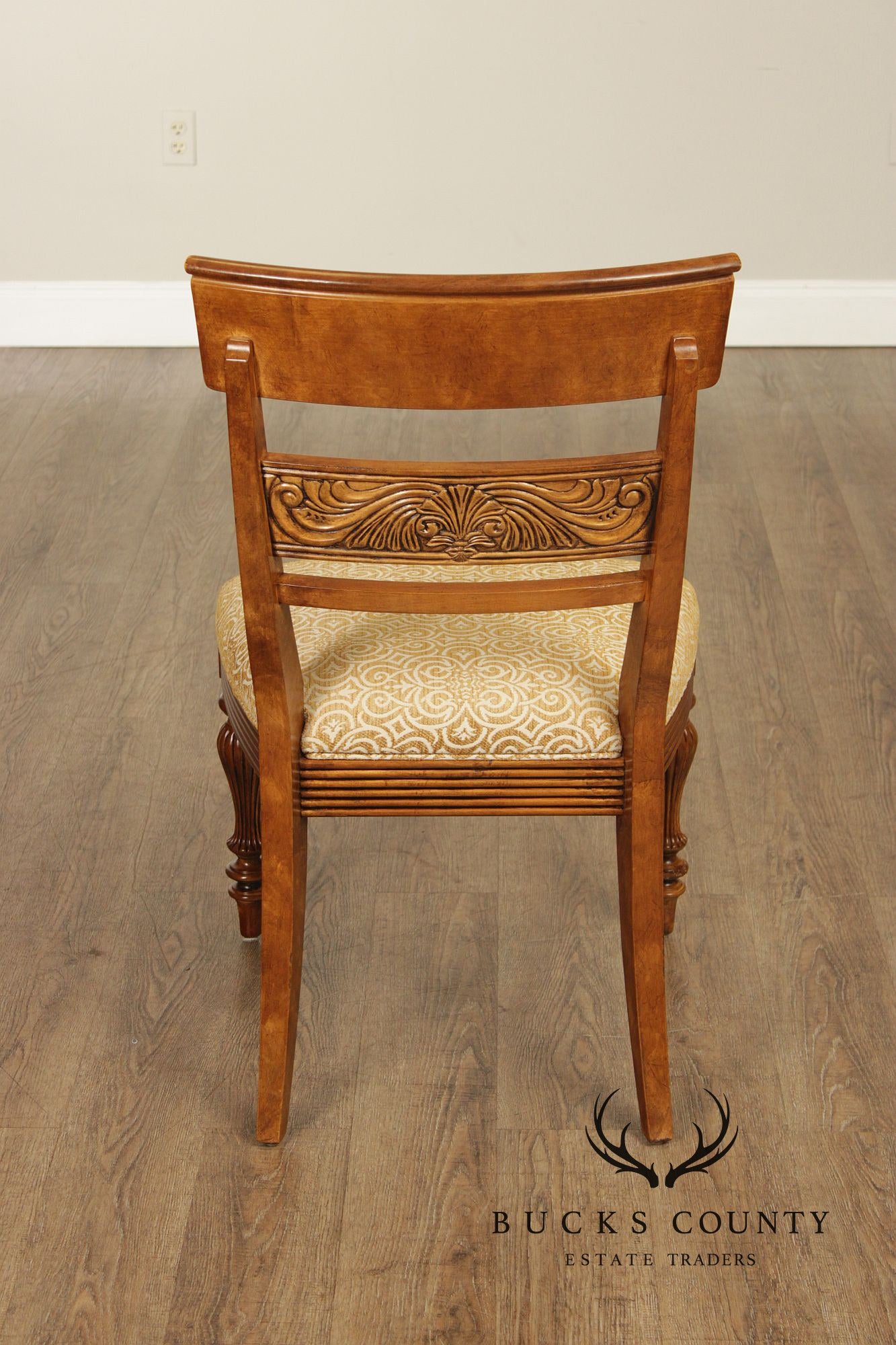 Ethan Allen Set of Eight British Classics 'Mackenzie' Dining Chairs