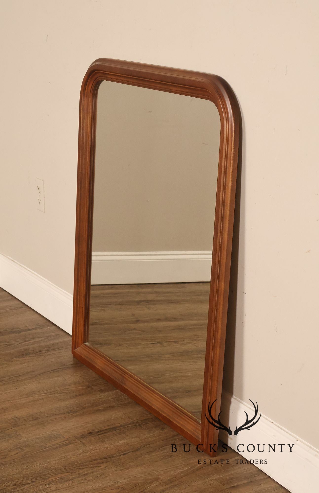 HPL Mobilier Wood Framed Dresser Mirror