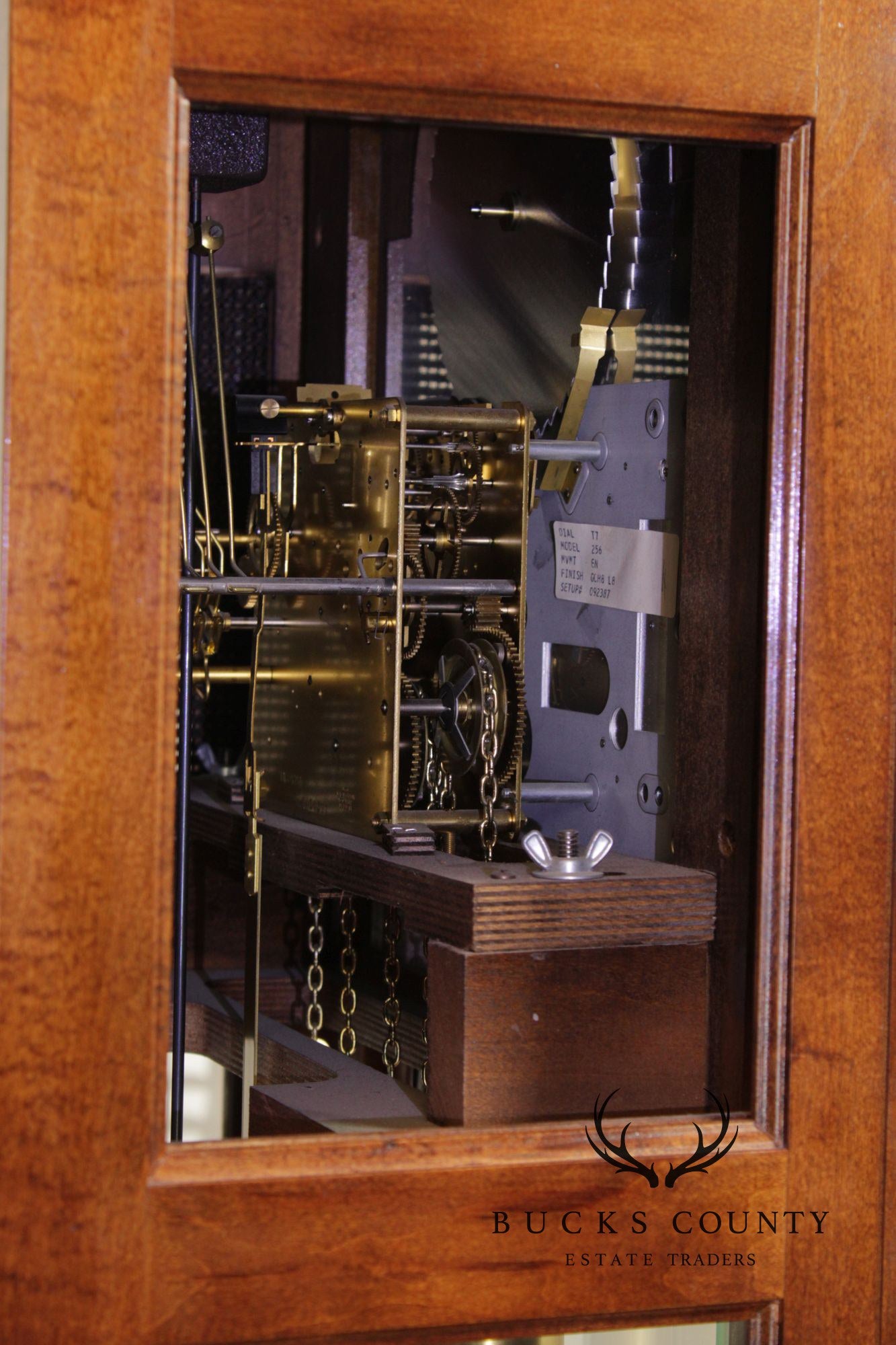 Ridgeway Georgian Style Tall Case Grandfather Clock