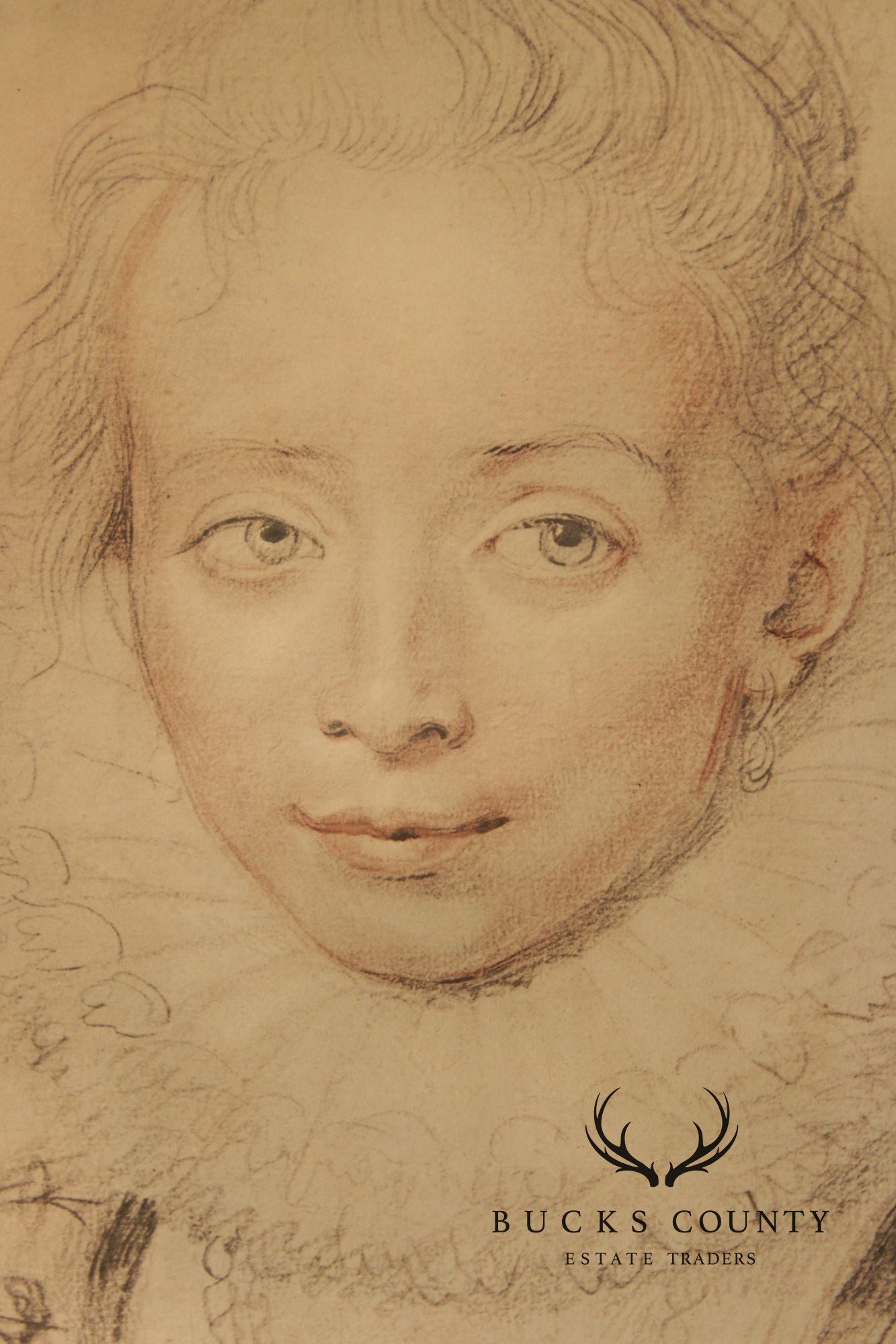 Peter Paul Rubens Framed Print, 'Portrait of Lady-in-Waiting to the Infanta Isabella'