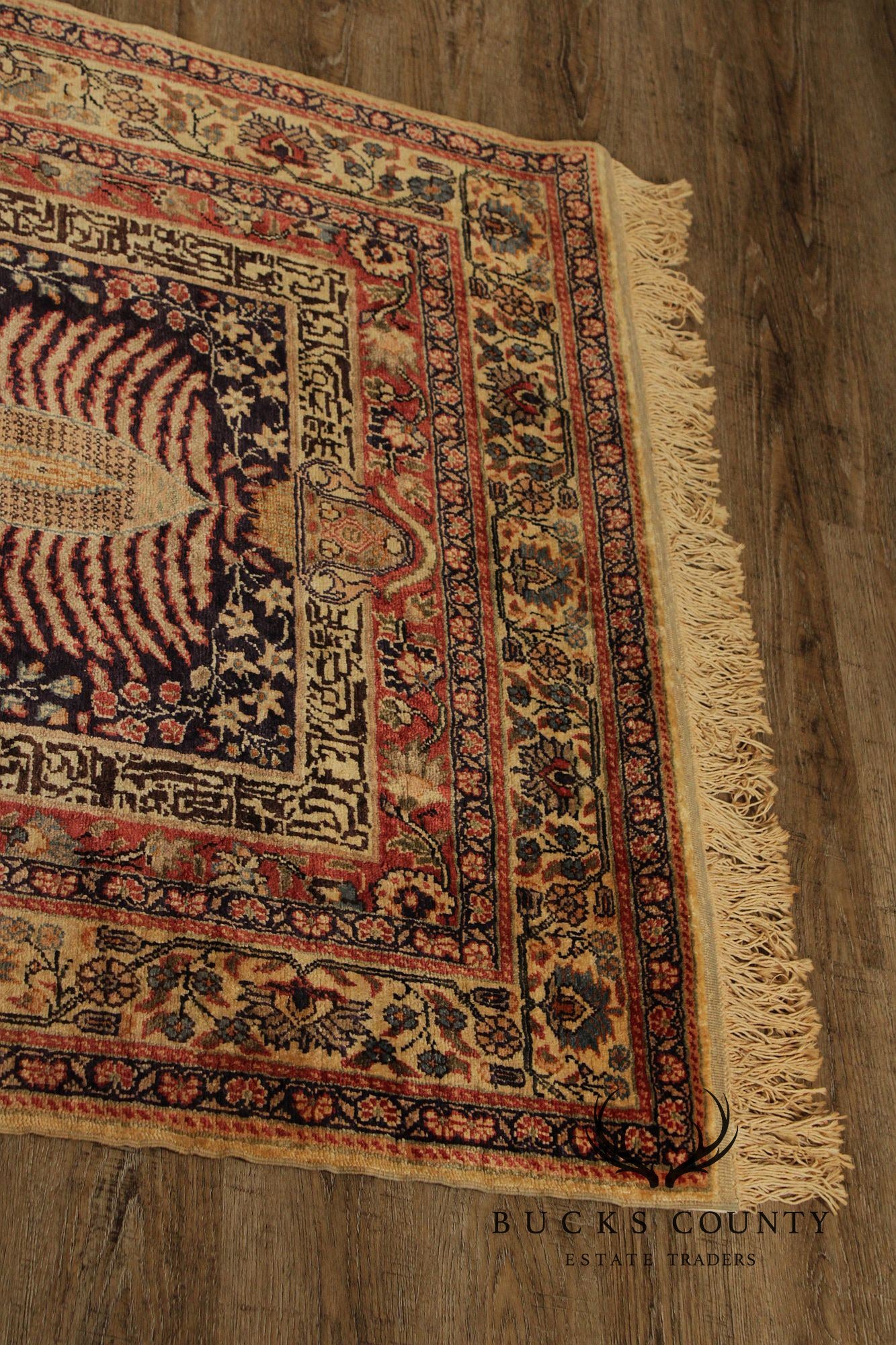 Persian Hand Knotted Prayer Rug