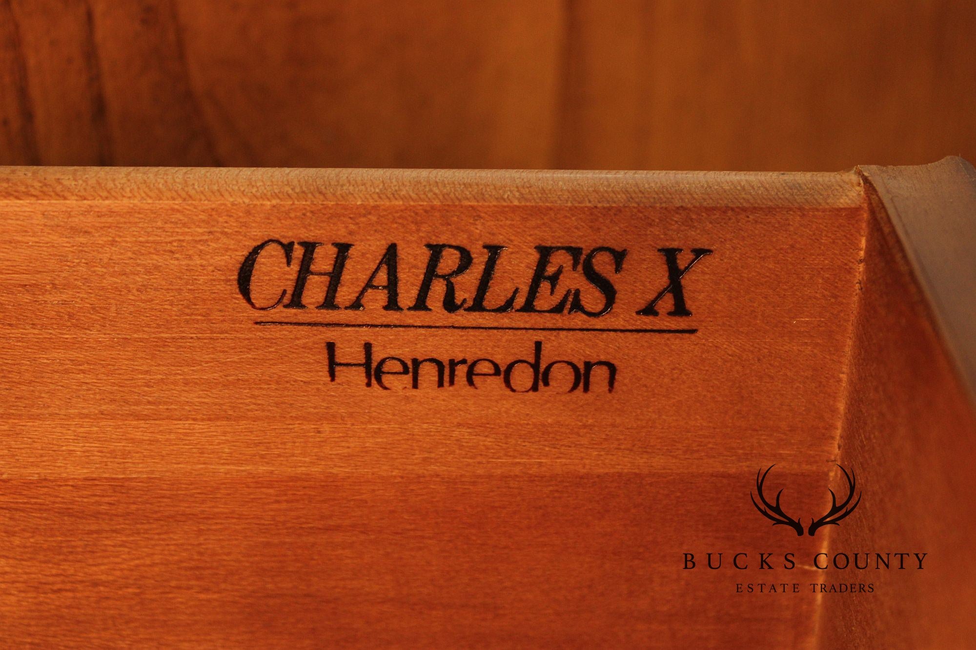 Henredon Charles X Collection Burlwood Armoire