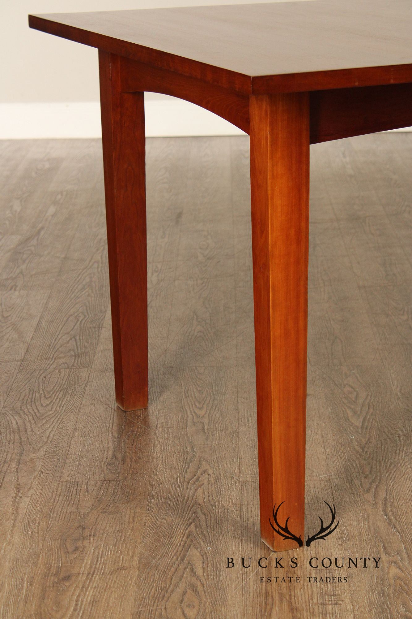 Vermont Furniture Cherry Extension Dining Table With Two Leaves