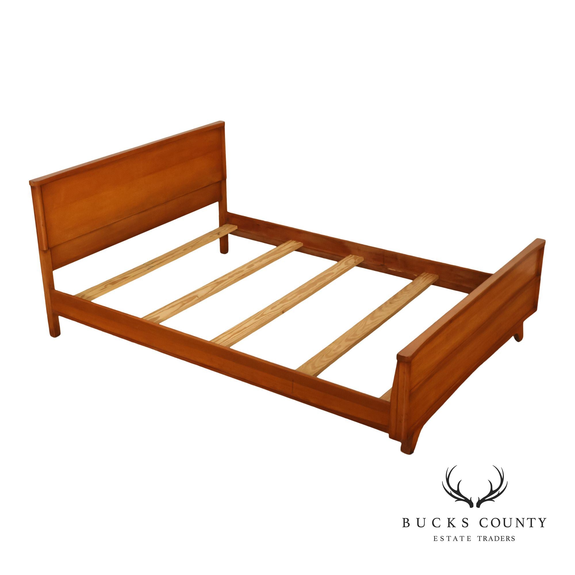Kent-Coffey Mid Century Modern Solid Wood Full Size Bed