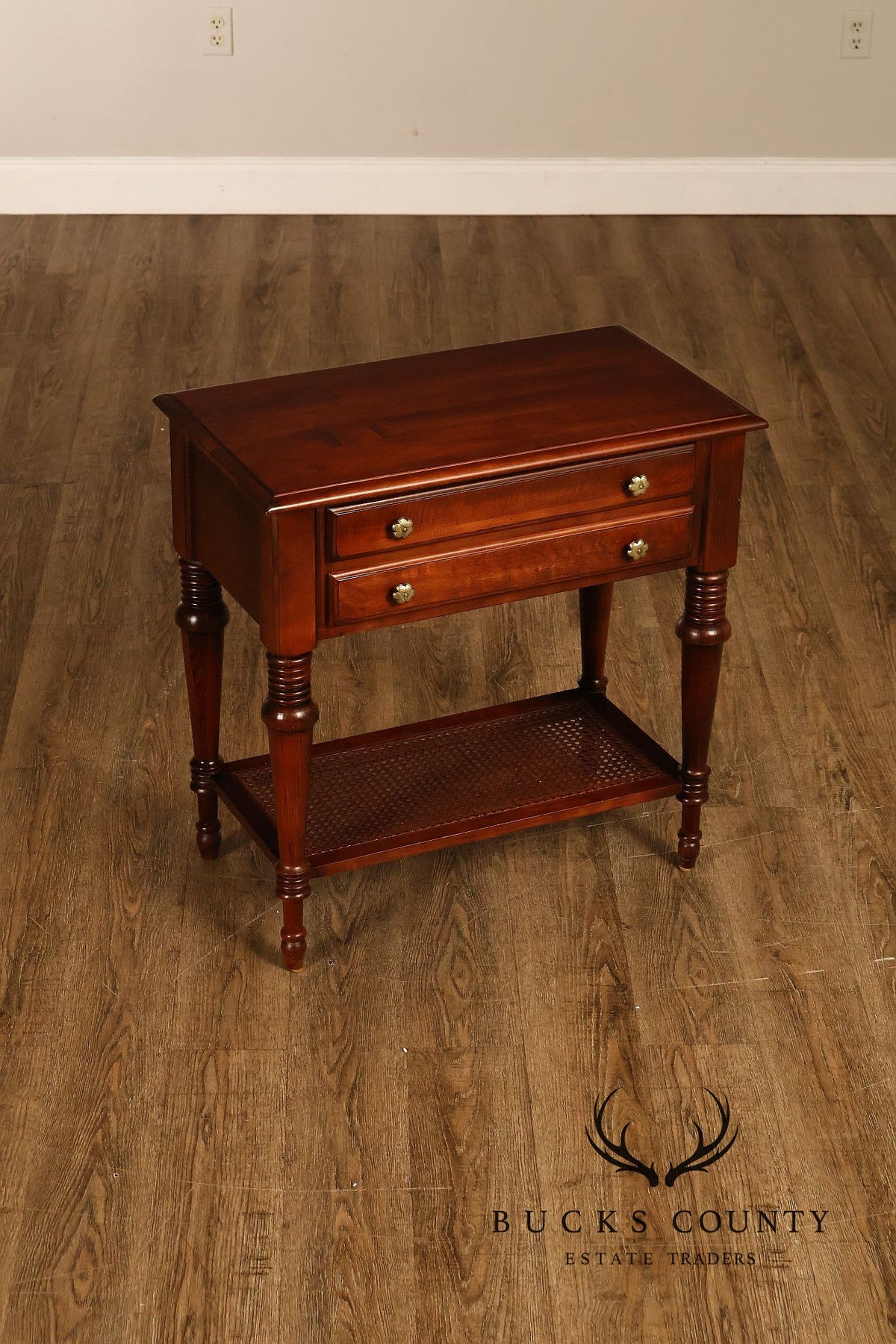 Ethan Allen British Classics Pair Of Two-Drawer Nightstands
