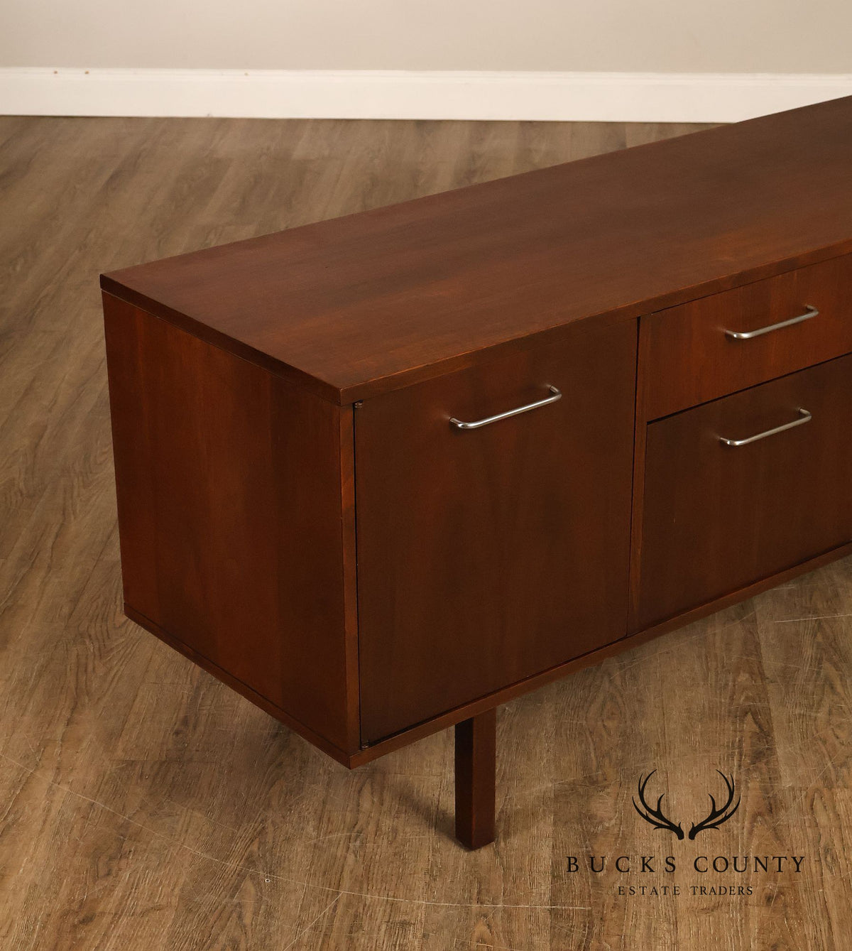 Mid Century Modern Walnut Credenza