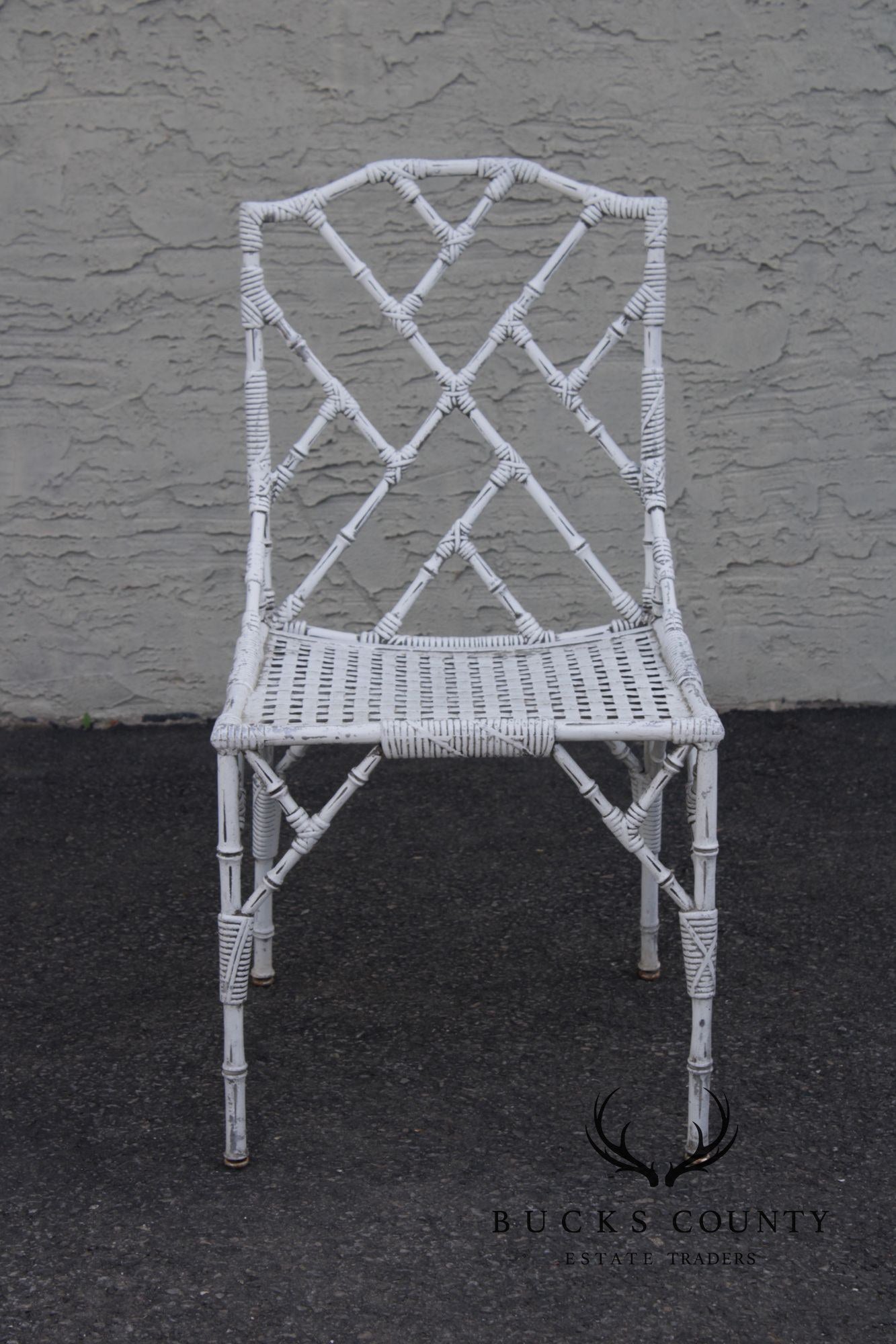 Venemen of California Faux Bamboo Cast Aluminum Patio Dining Set
