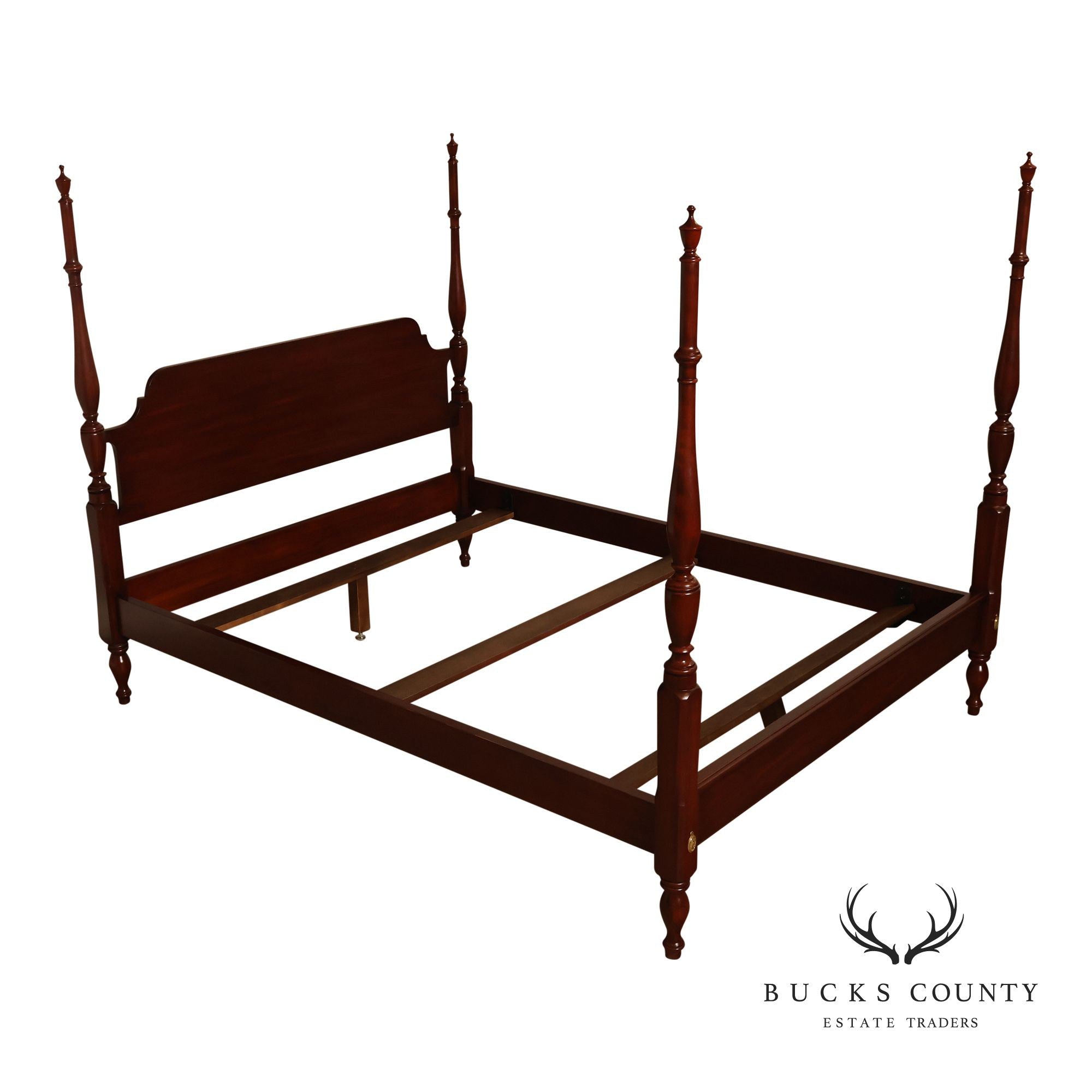 Henkel Harris Solid Cherry Queen Four Poster Bed