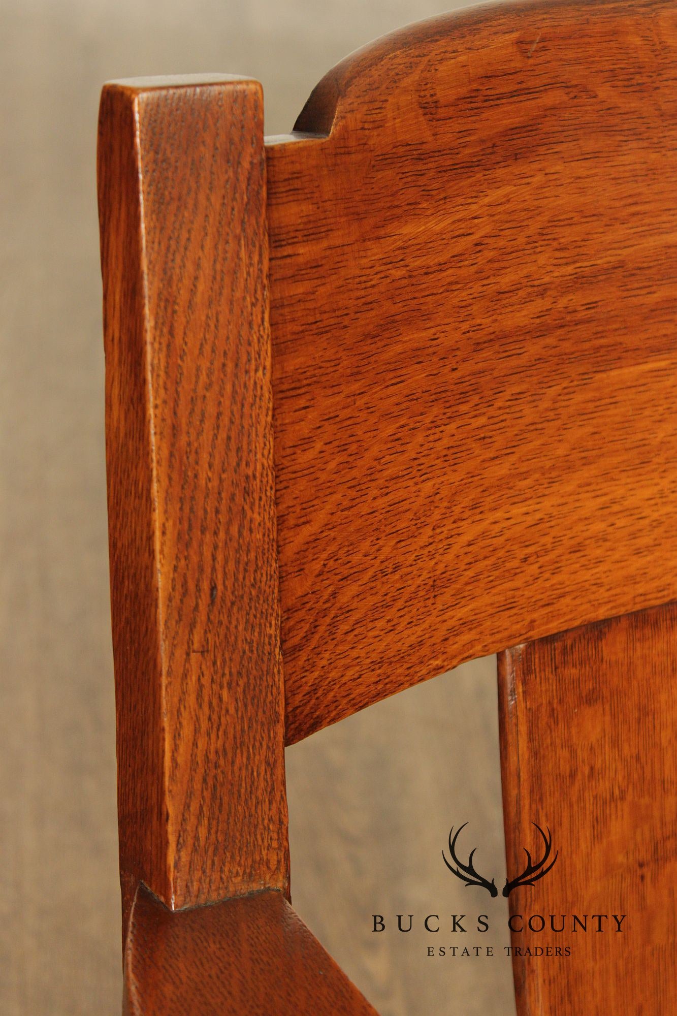 Antique Mission Oak Rocking Chair