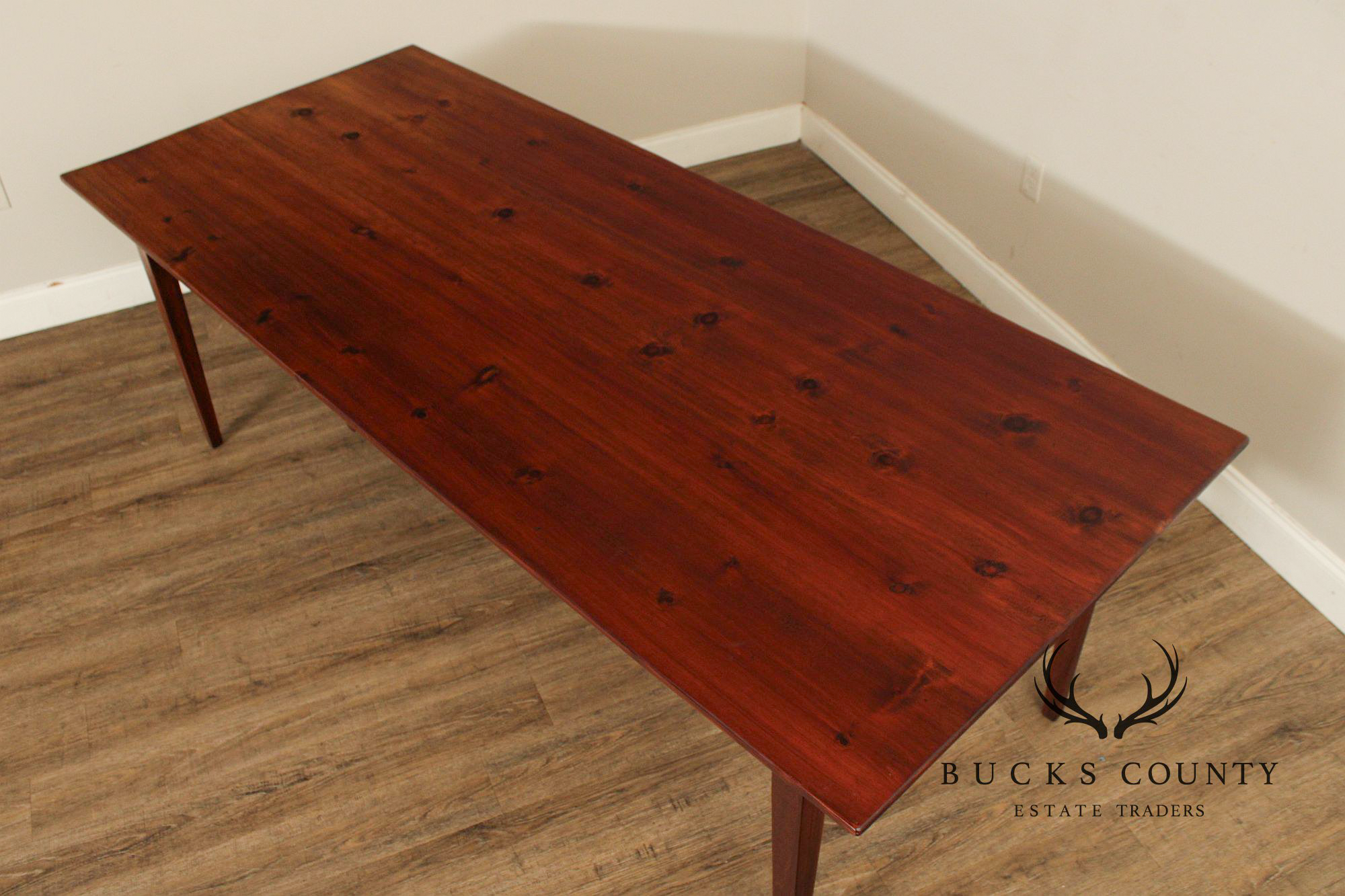 Custom Farmhouse Pine Dining Table