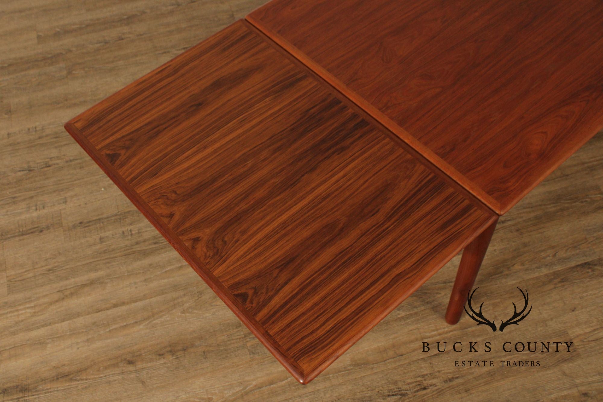 AM Mobler 1960s Danish Modern Teak Refectory Dining Table