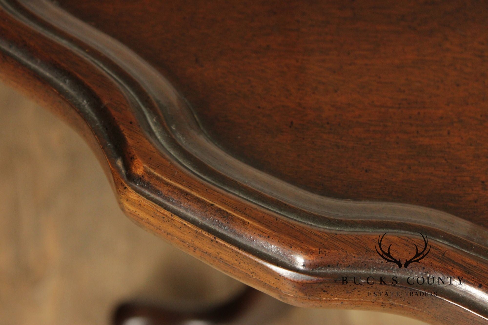 Drexel '18th Century Classics' Mahogany Pie Crust Side Table