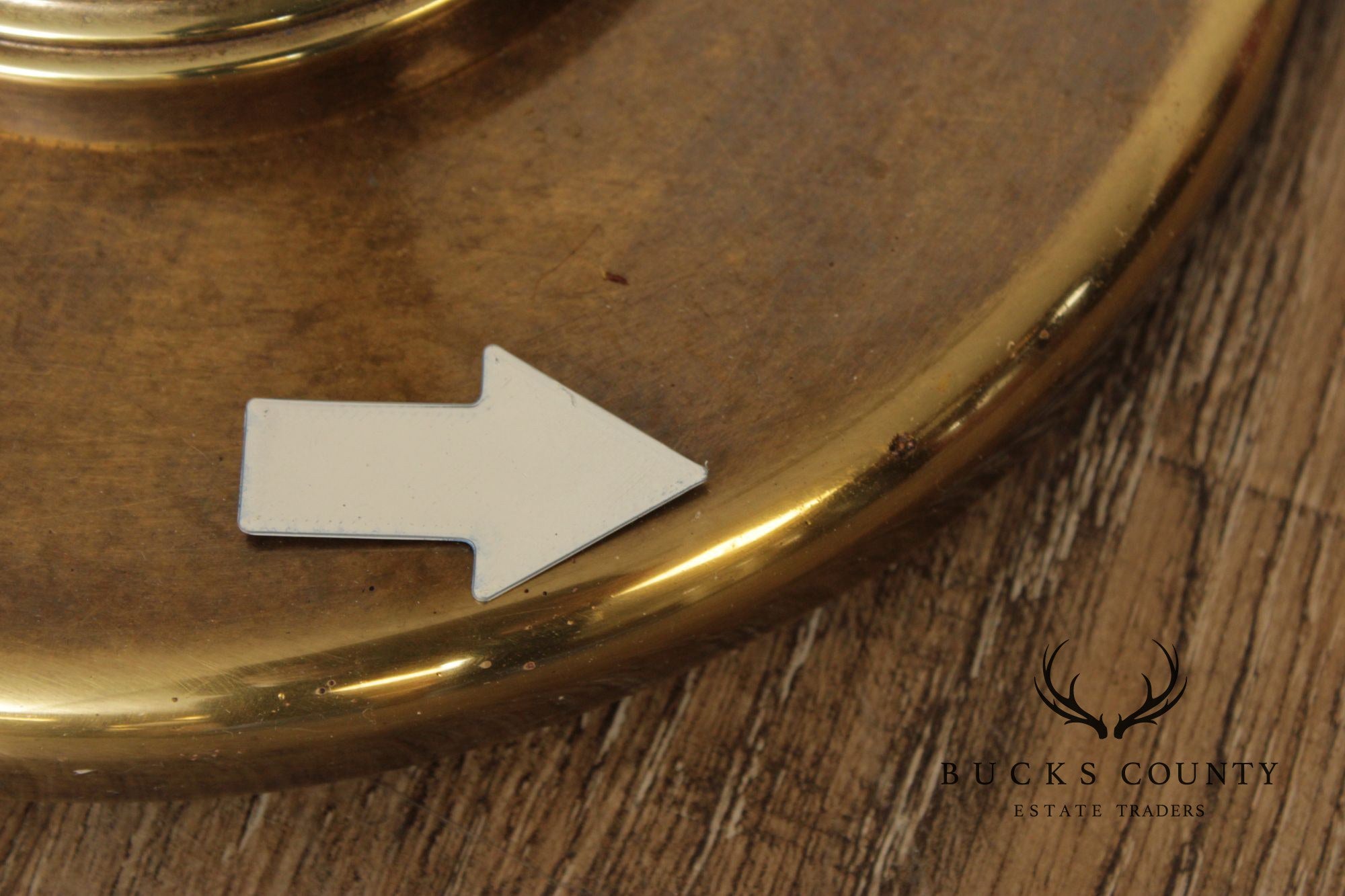 Leviton Mid-Century Modern Style Brass Adjustable Floor Lamp