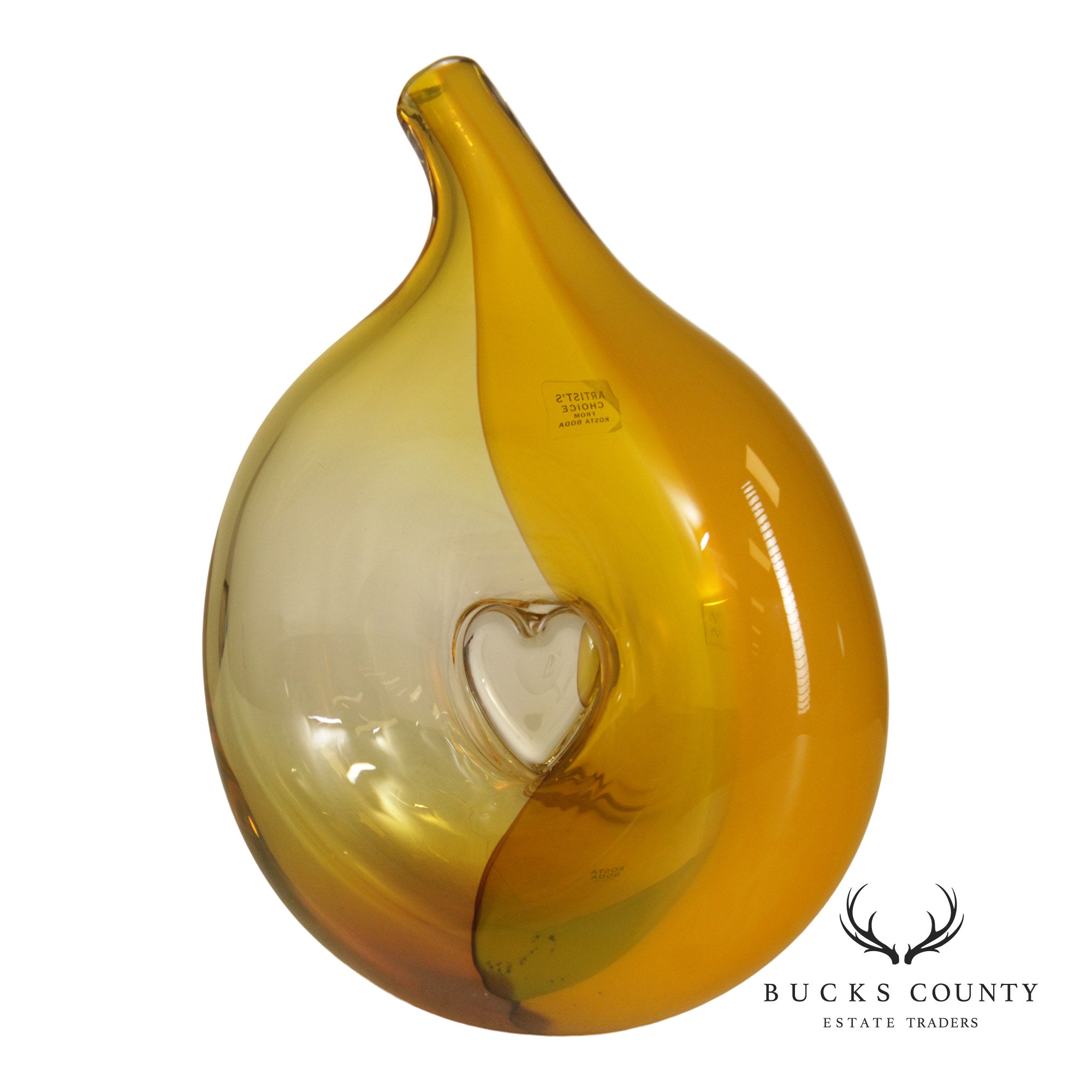 Kosta Boda 'Bali' Blown Glass Vase