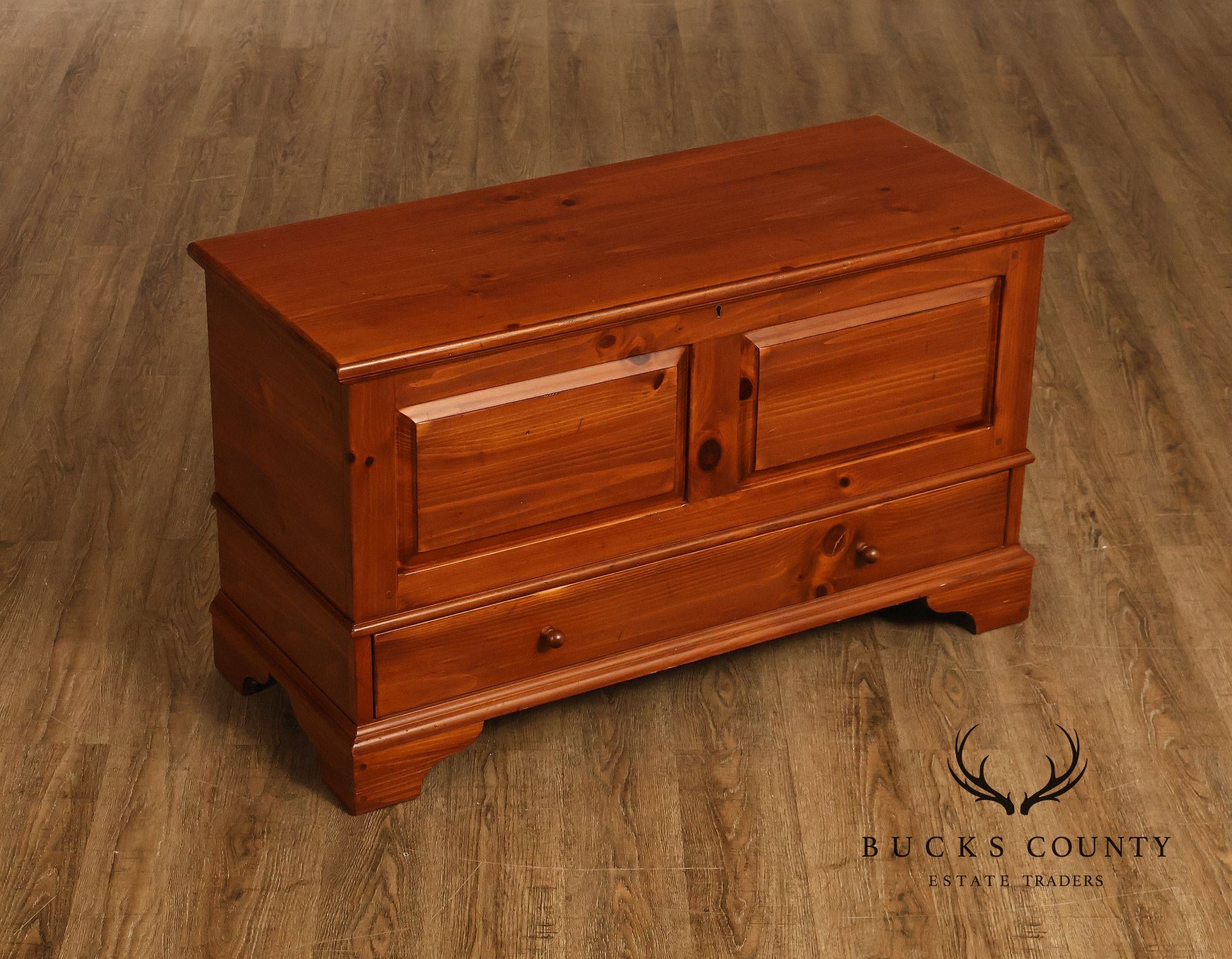 Ethan Allen Cedar-Lined Pine Blanket Chest