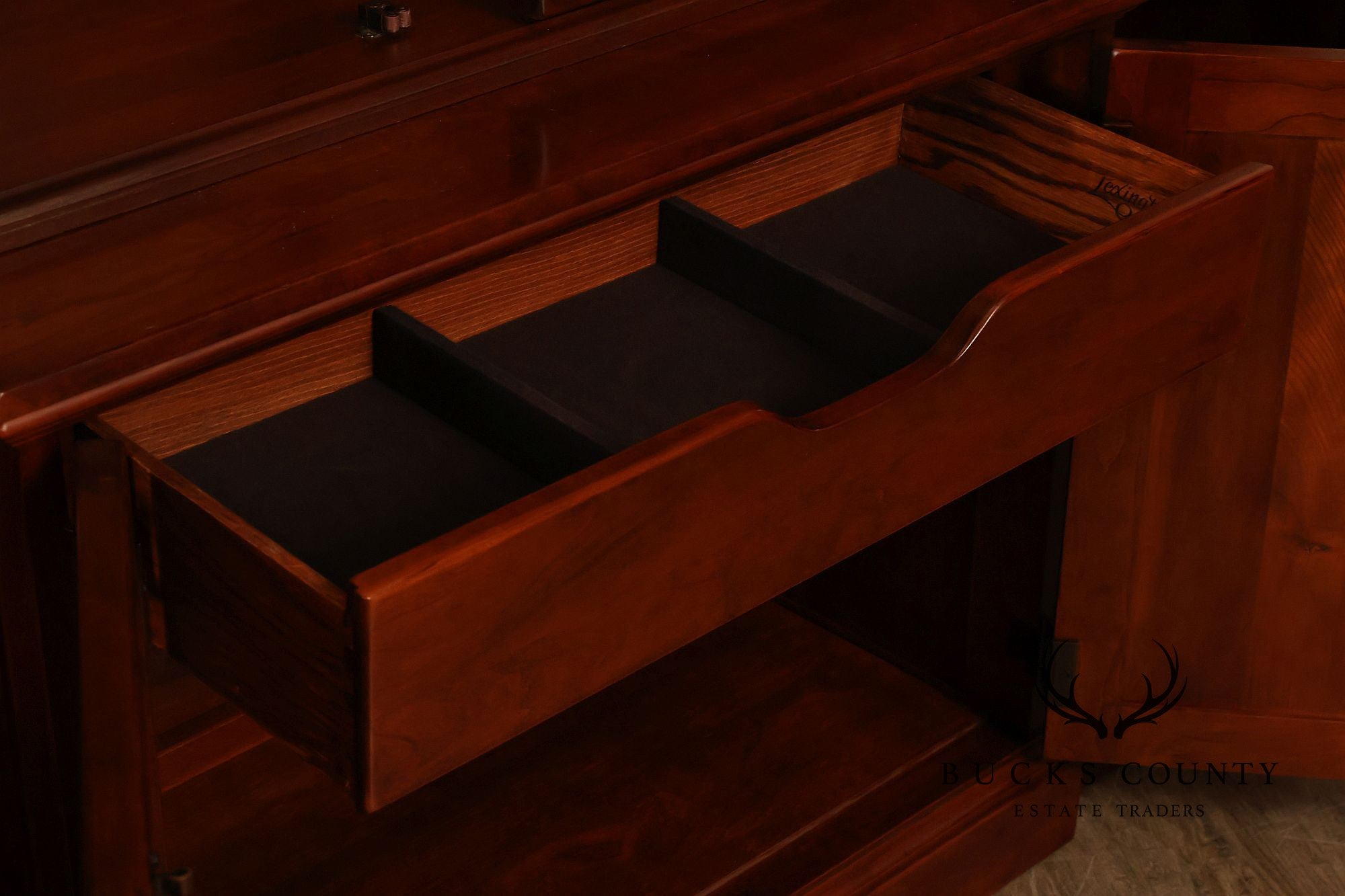 Lexington Bob Timberlake Cherry Breakfront Bookcase