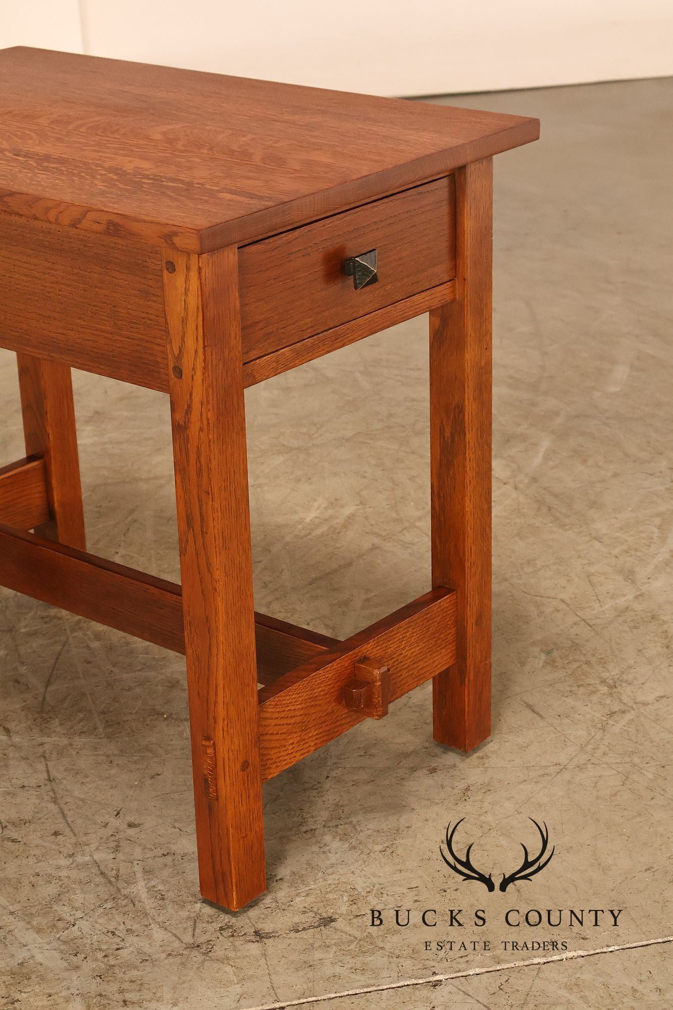 Stickley Mission Collection Pair of Oak End Tables