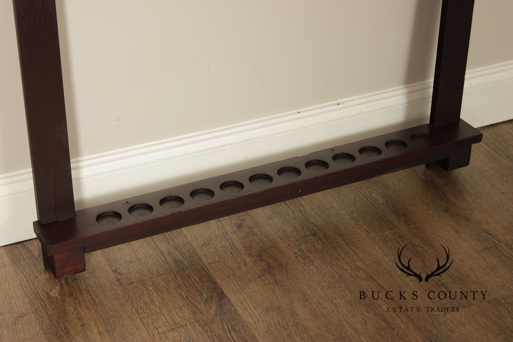 Antique Brunswick Balke Collender Company Billiards Cue Rack