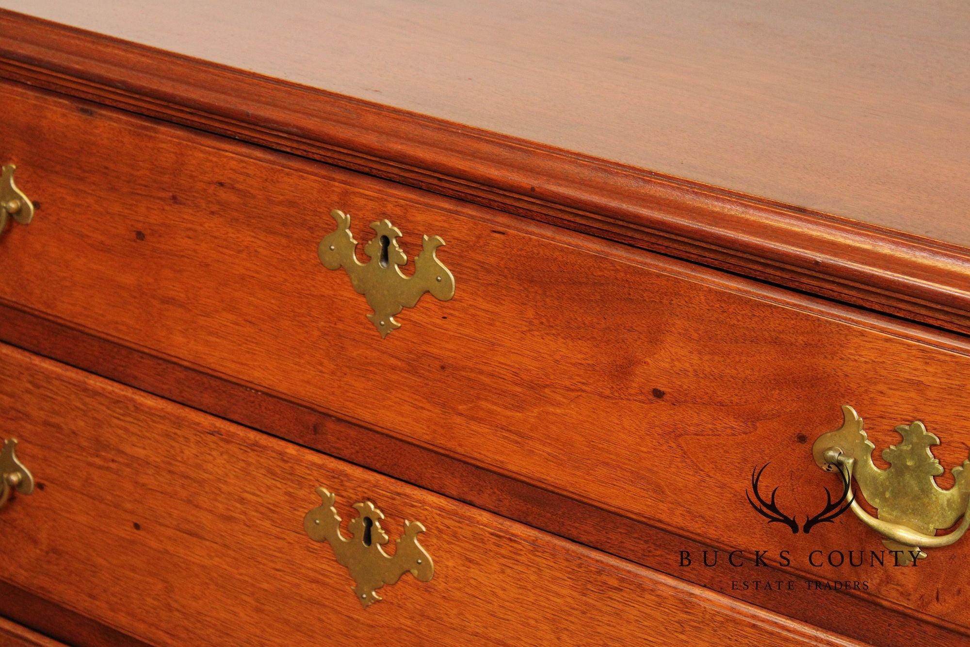 Antique Philadelphia Chippendale Walnut Chest of Drawers