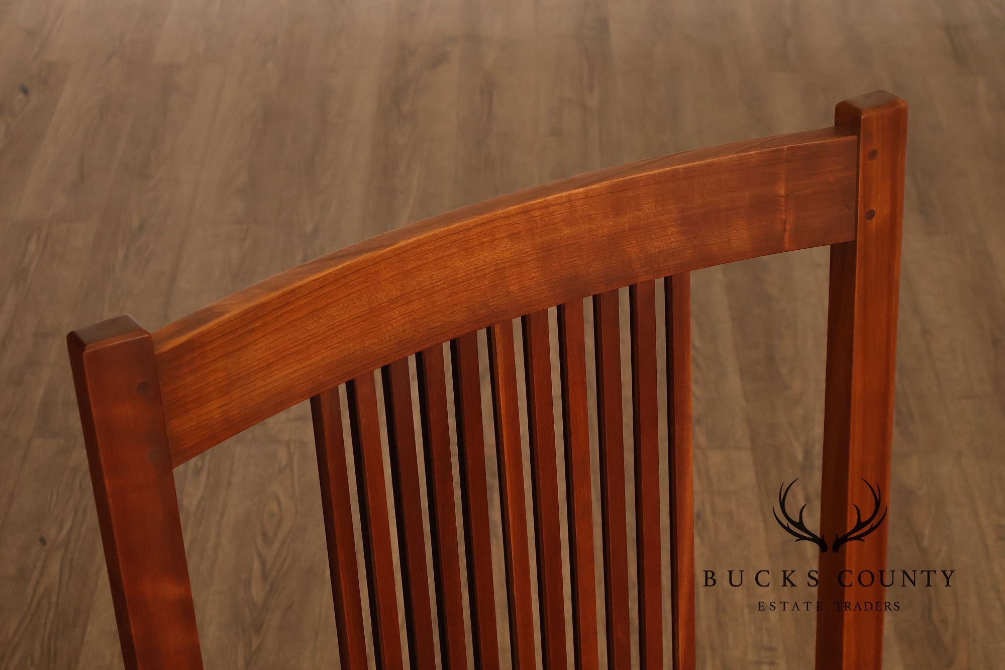 Stickley Mission Collection Cherry Spindle Armchair
