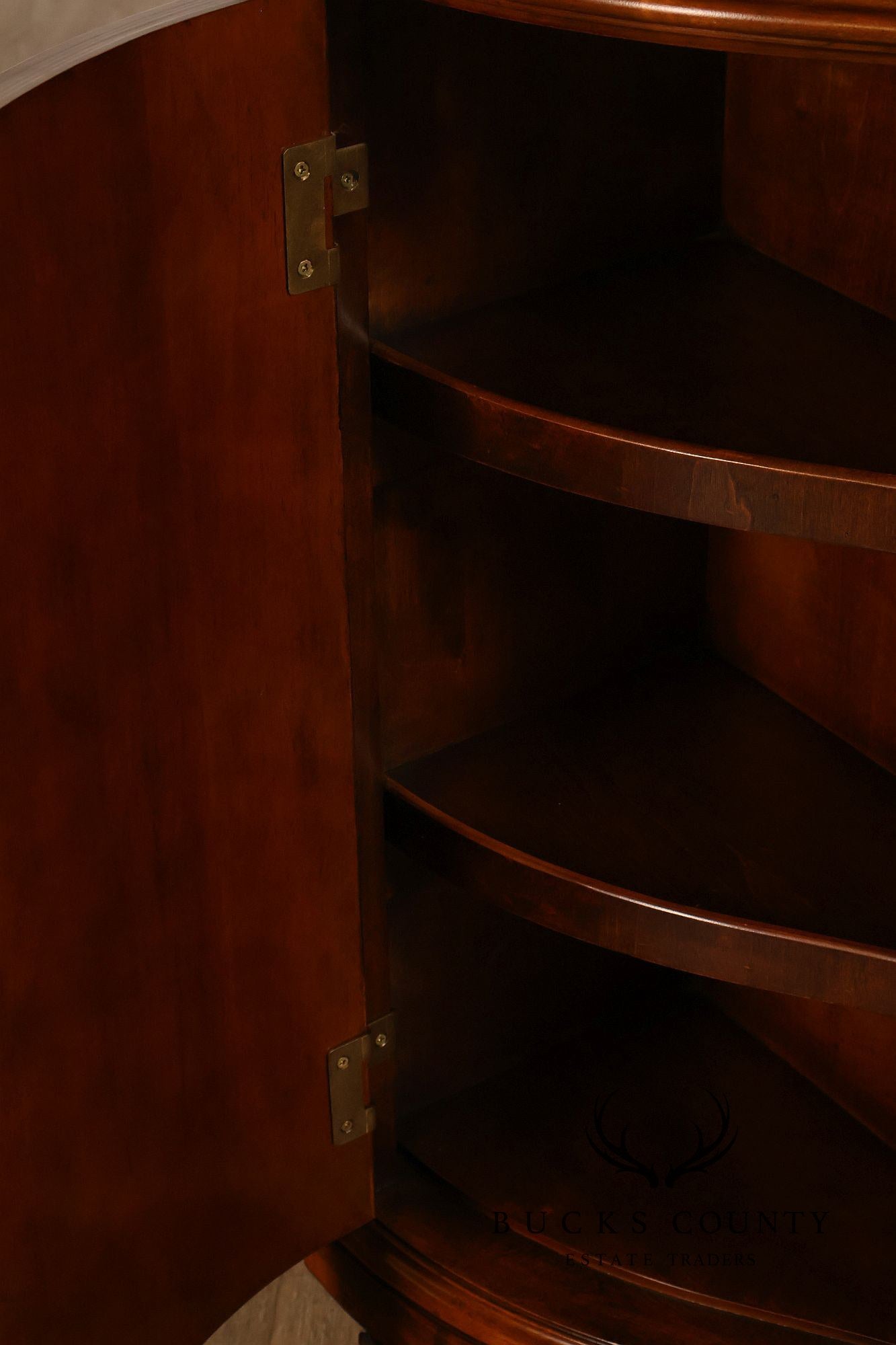 Serpentine Front Dresser Chest of Drawers
