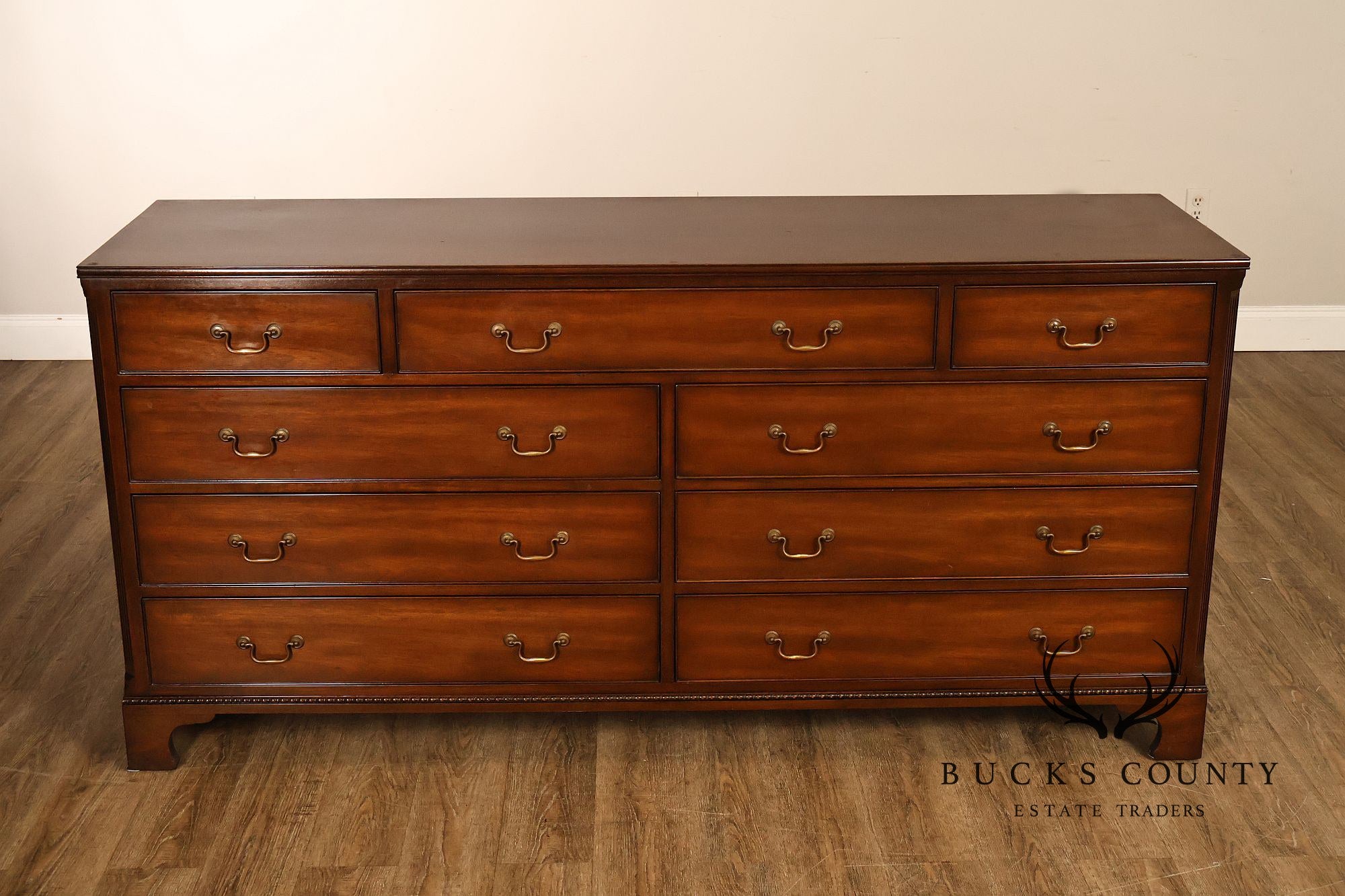 Kittinger Chippendale Style Mahogany Long dresser