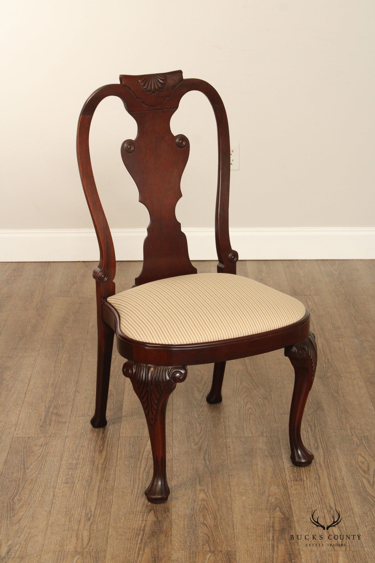 Baker Historic Charleston Collection Set of Six Mahogany Dining Chairs