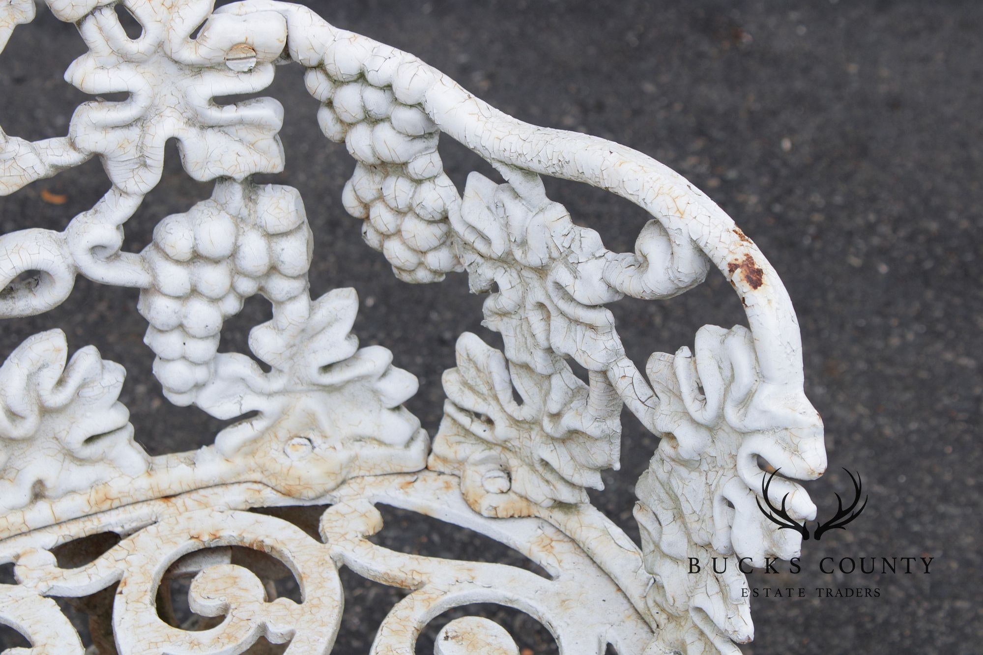 Victorian Style Three-Piece Cast Iron Garden Lounge Set