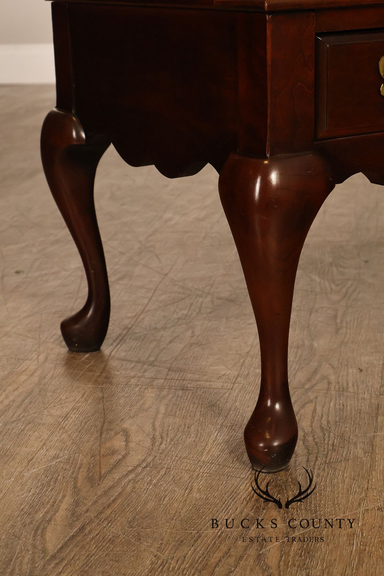 Jasper Cabinet Queen Anne Style Cherry Secretary Desk