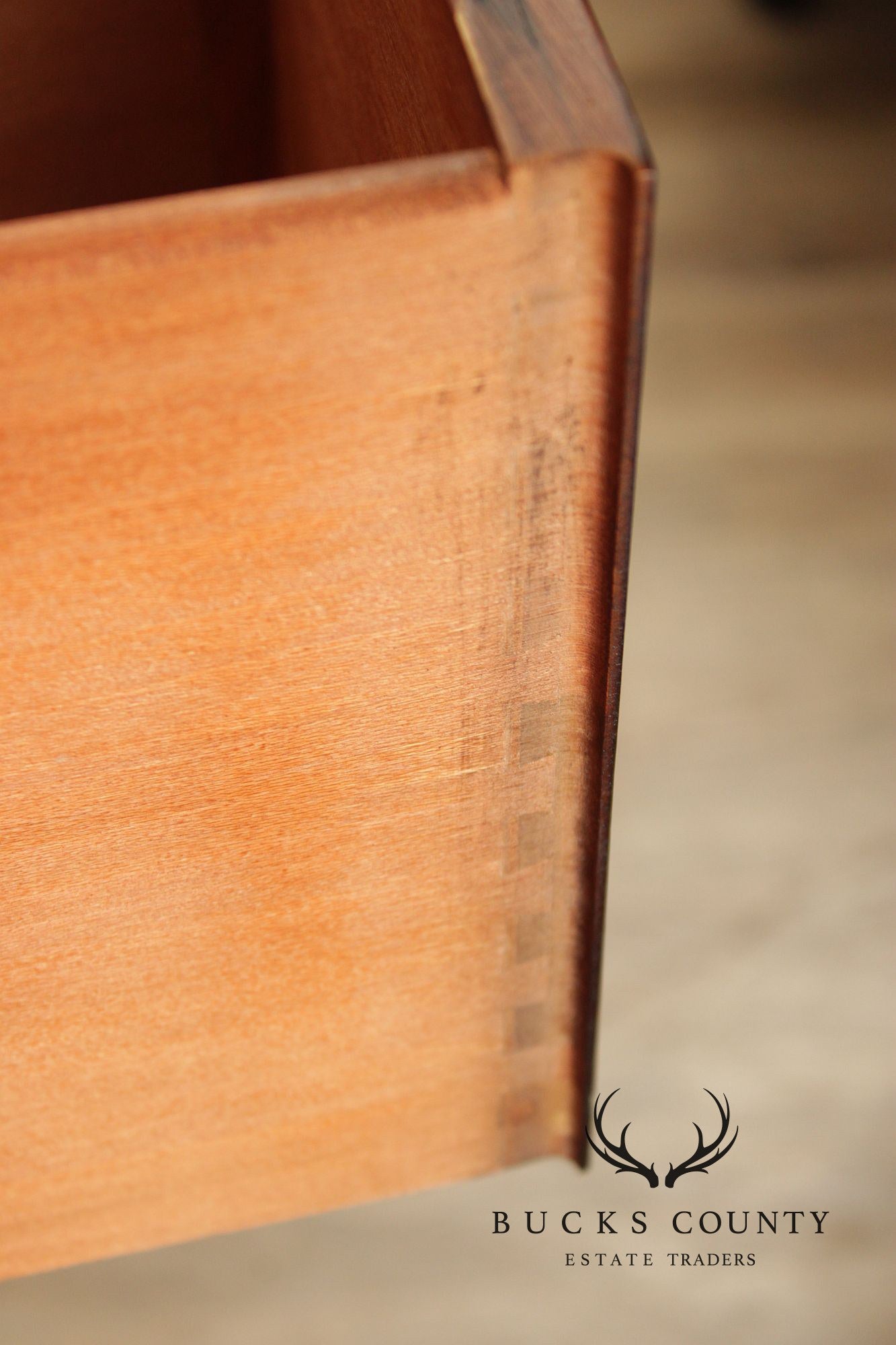 Henredon Asian Style Mahogany Armoire