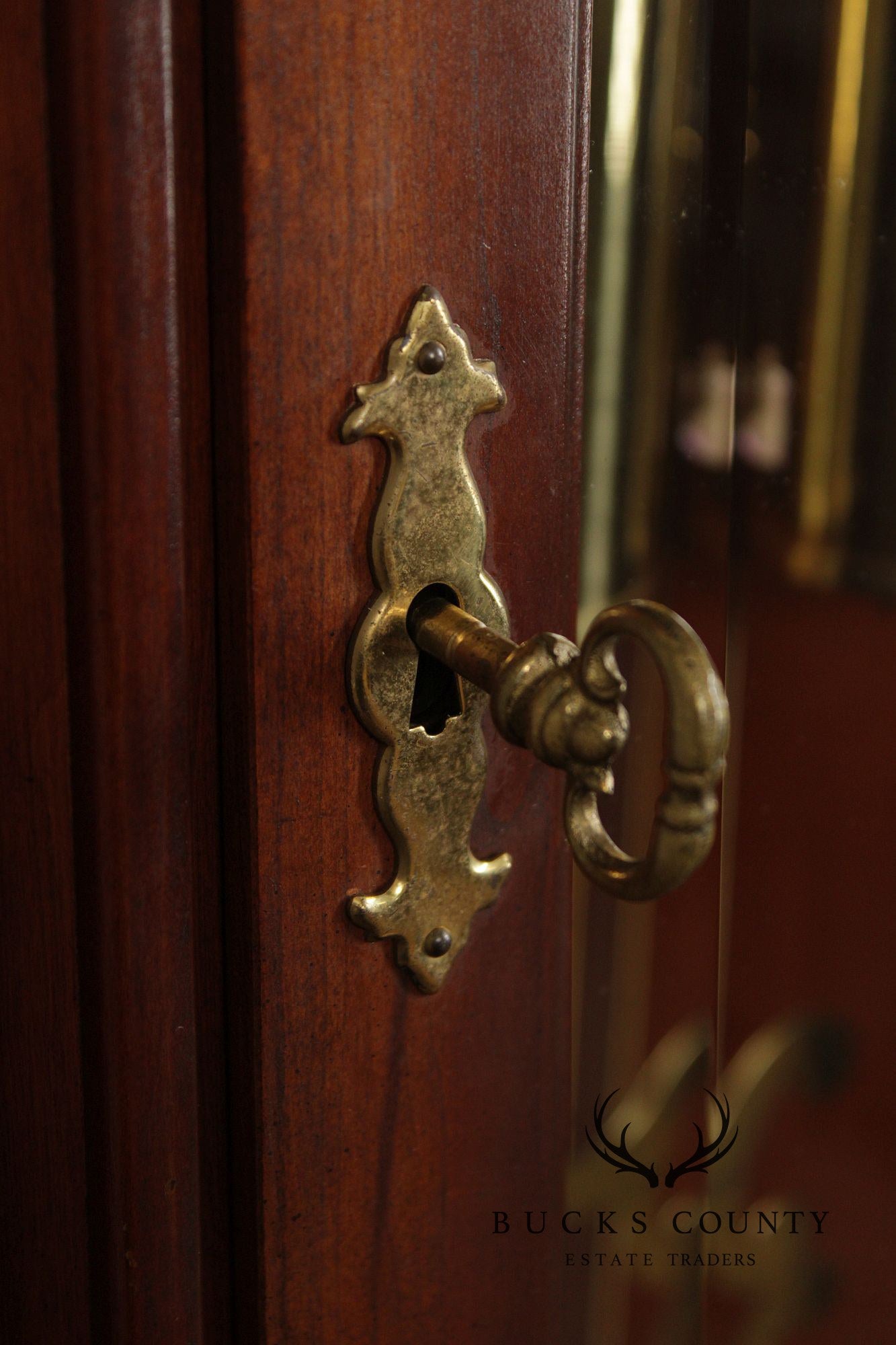 Ridgeway Winford Cherry Corner Grandfather Clock