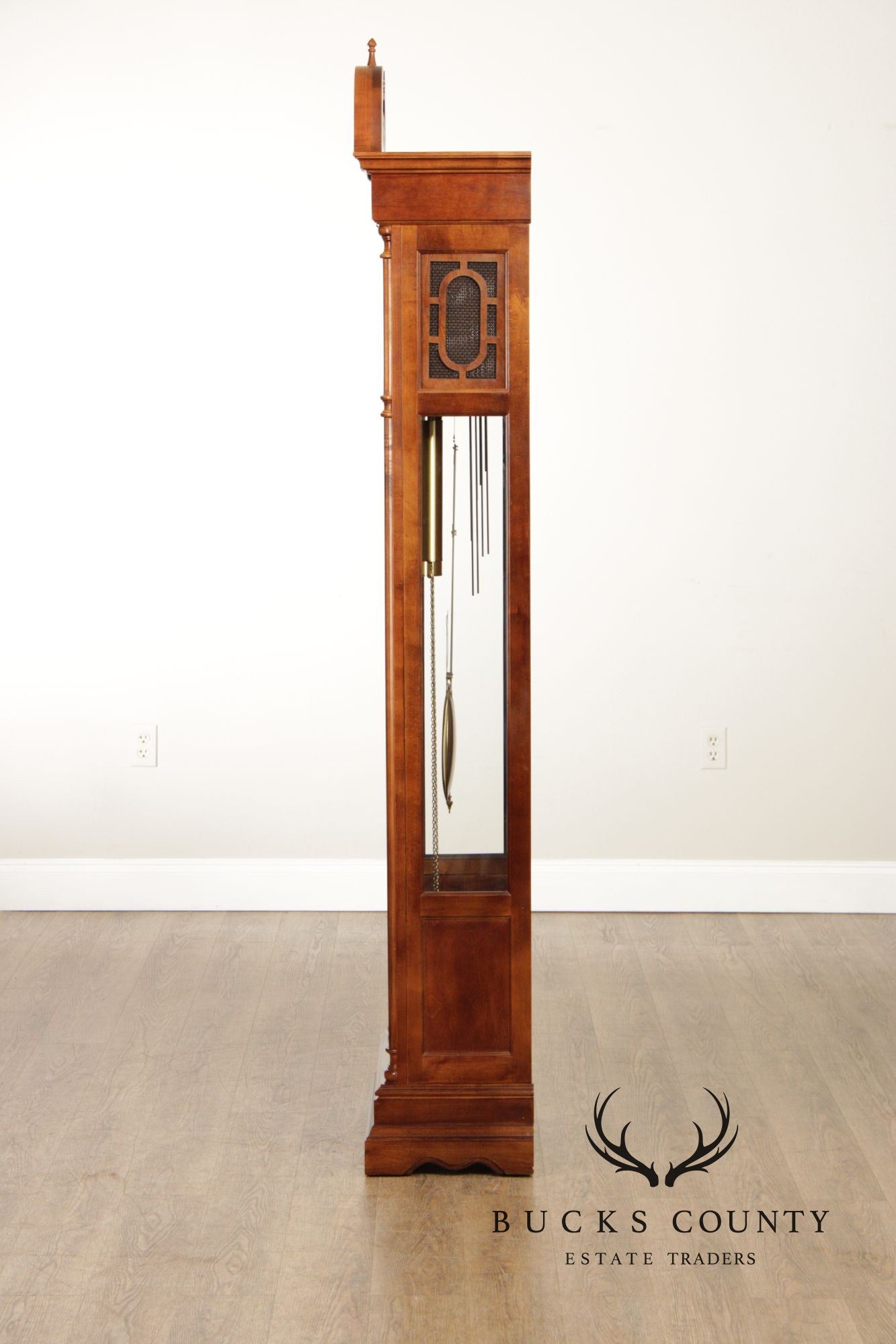 Ridgeway Georgian Style Tall Case Grandfather Clock