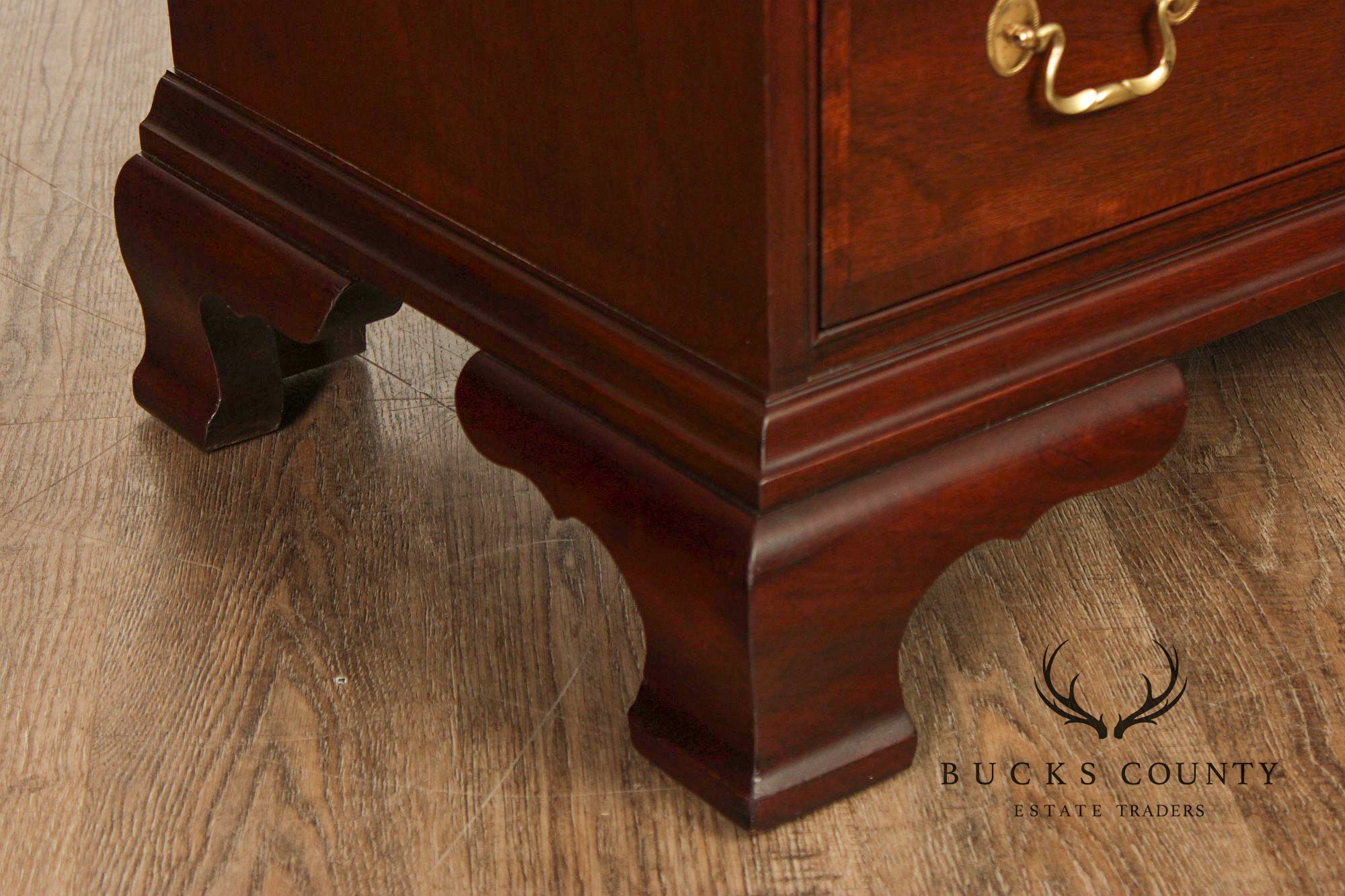 Councill Craftsmen Chippendale Style Mahogany Long Dresser