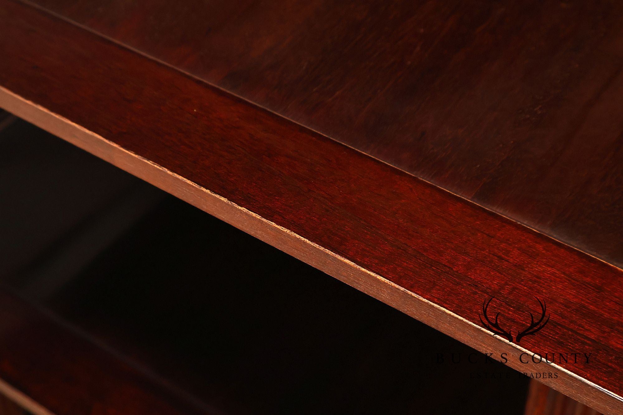 Baker Furniture Barbara Barry Collection Three Tier Mahogany Side Table