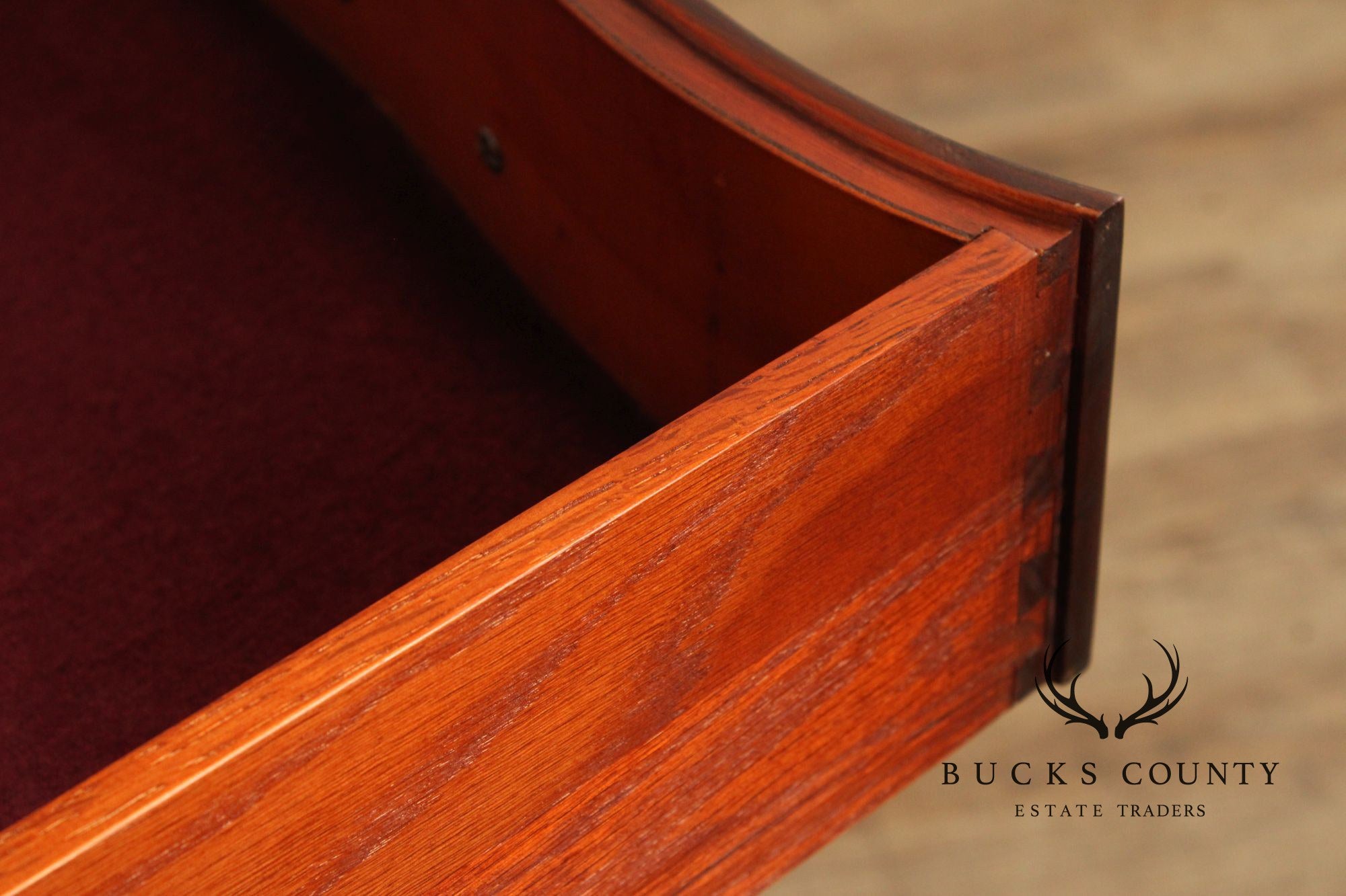 Batesville French Louis XV Style Carved Mahogany Sideboard