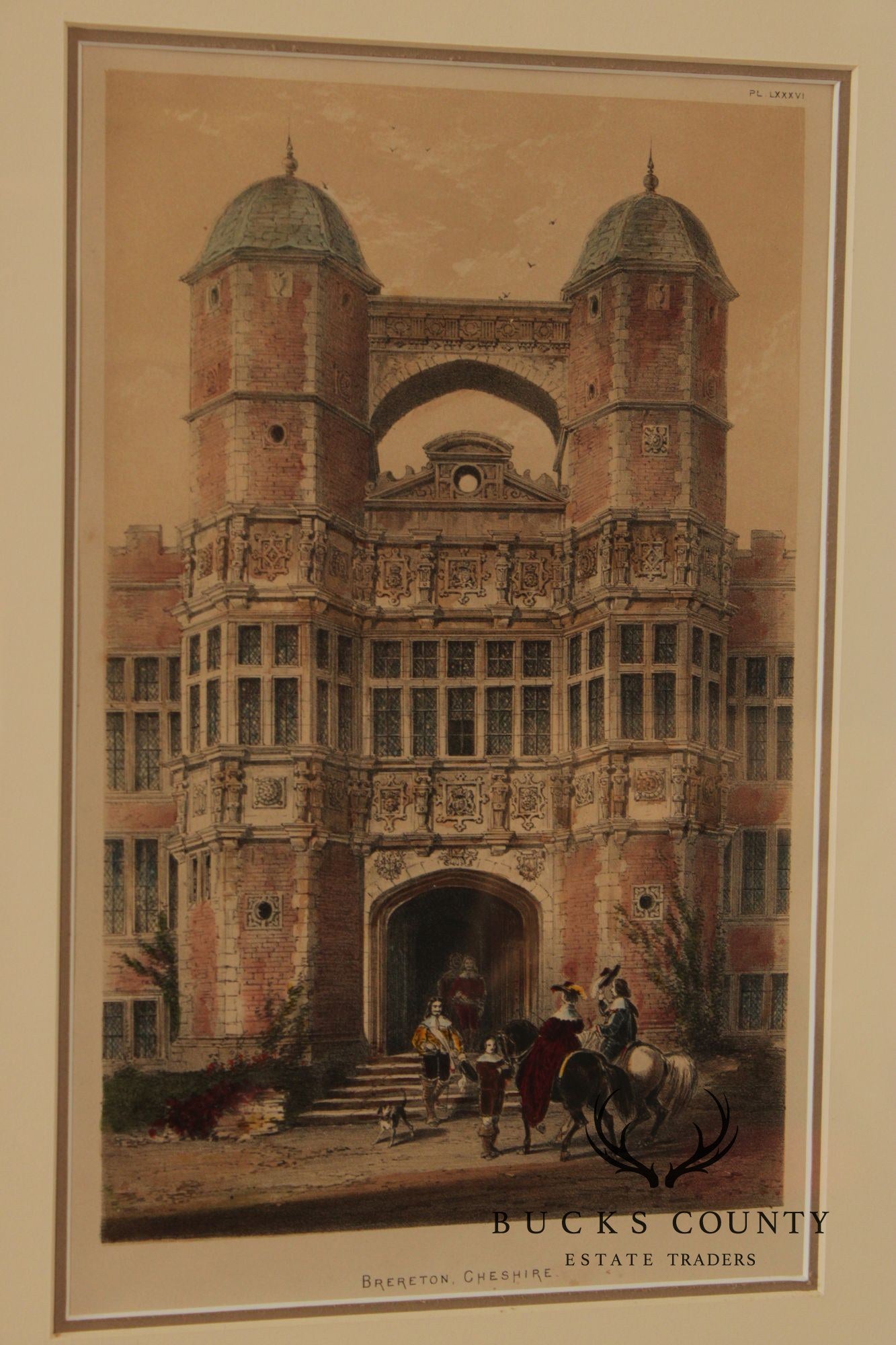 Joseph Nash Pair of Lithographs, 'Bramshill Hants' & 'Brereton, Cheshire'